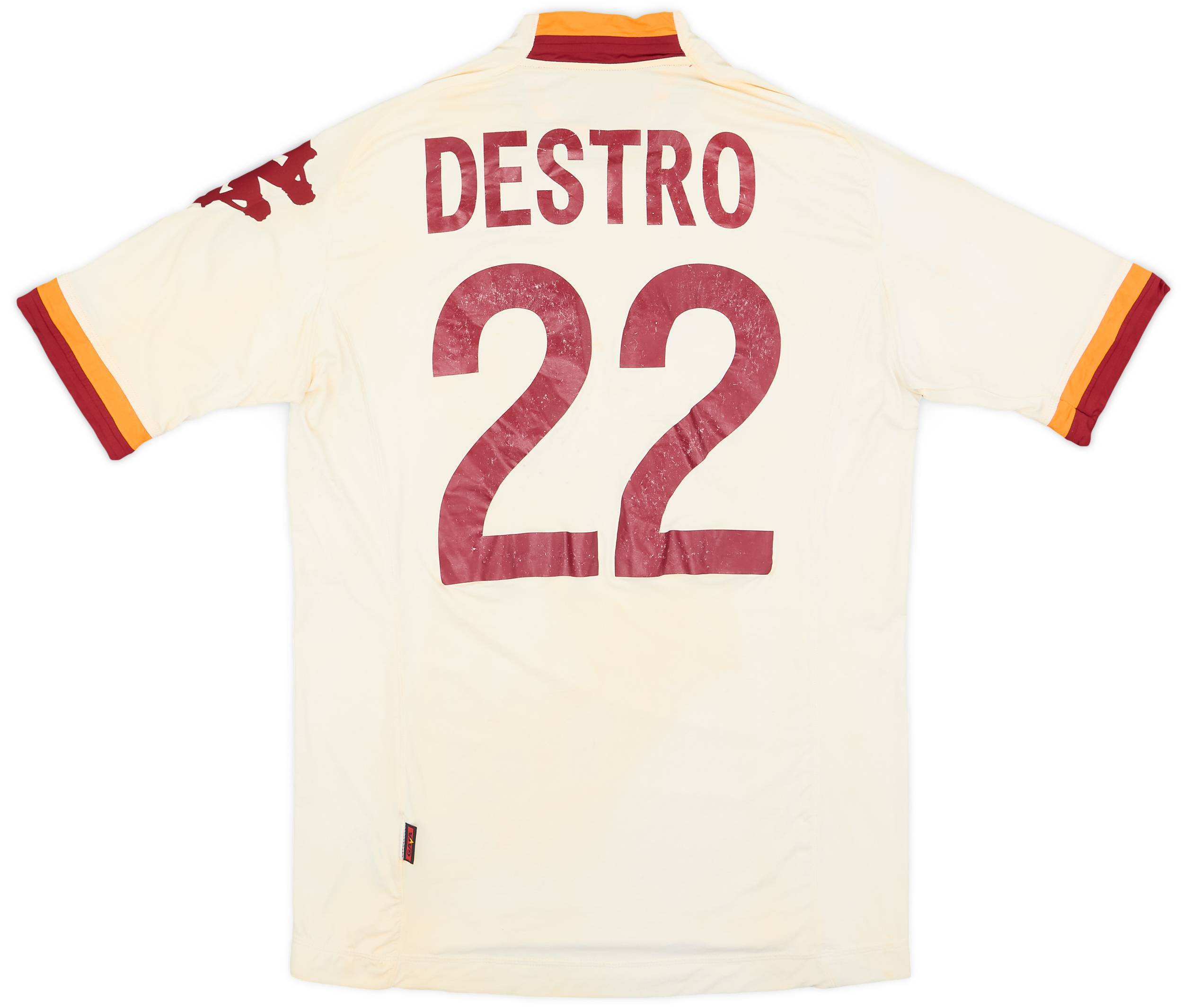2012-13 Roma Away Shirt Destro #22 - 4/10 - (XL)