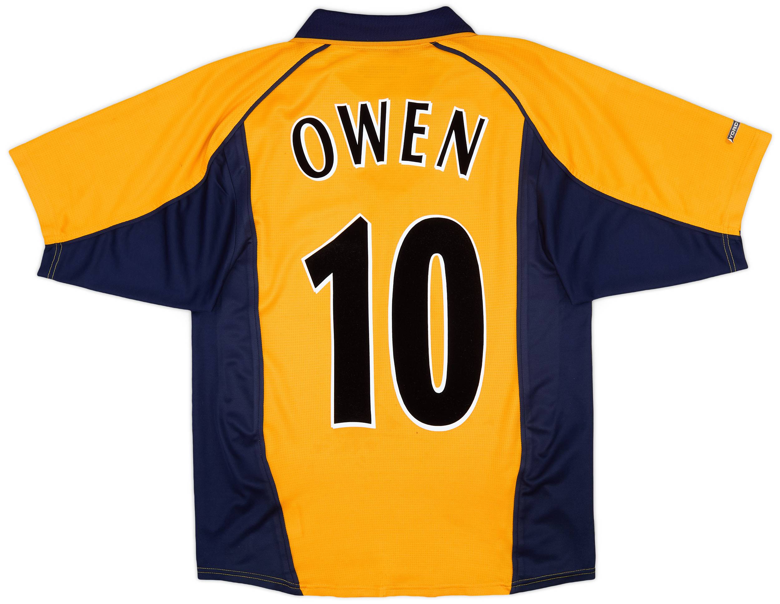 2000-02 Liverpool Away Shirt Owen #10 - 5/10 - (S)