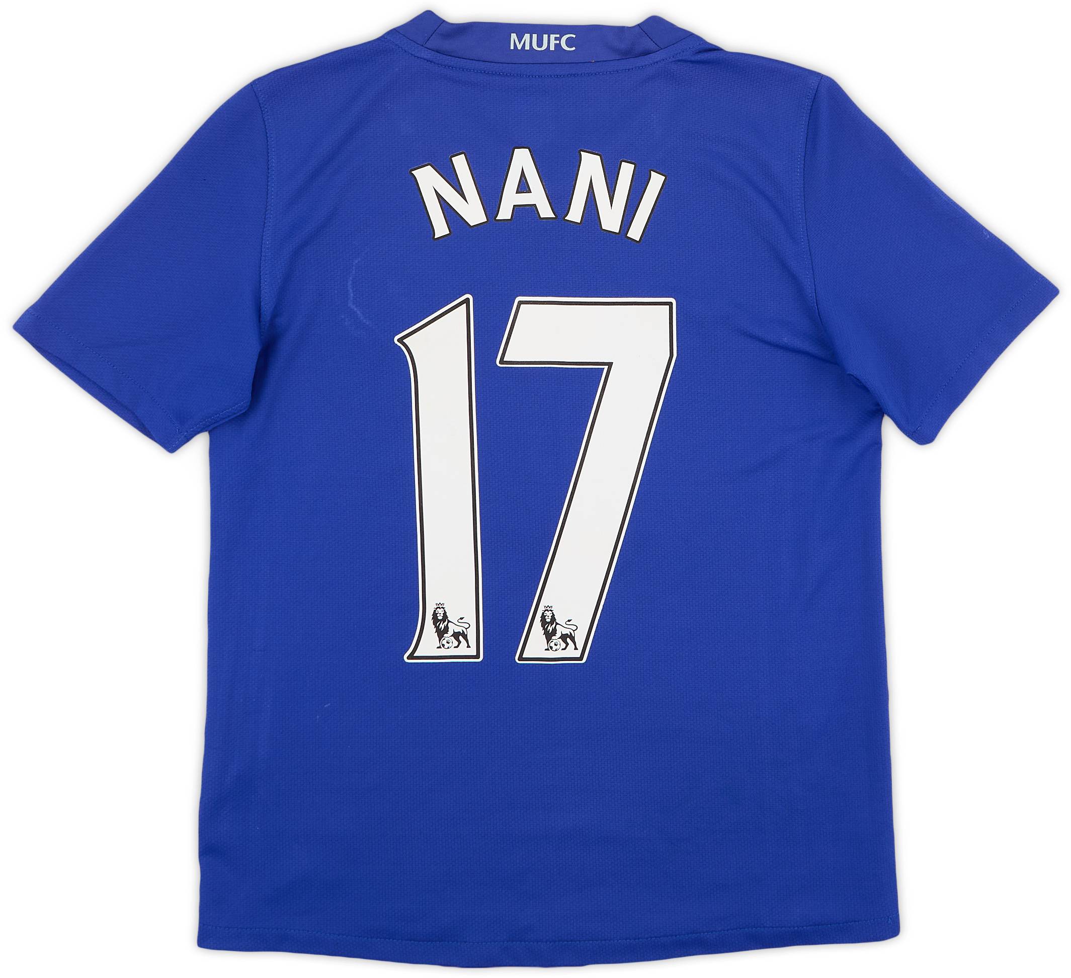 2008-09 Manchester United Third Shirt Nani #17 - 8/10 - (M.Boys)