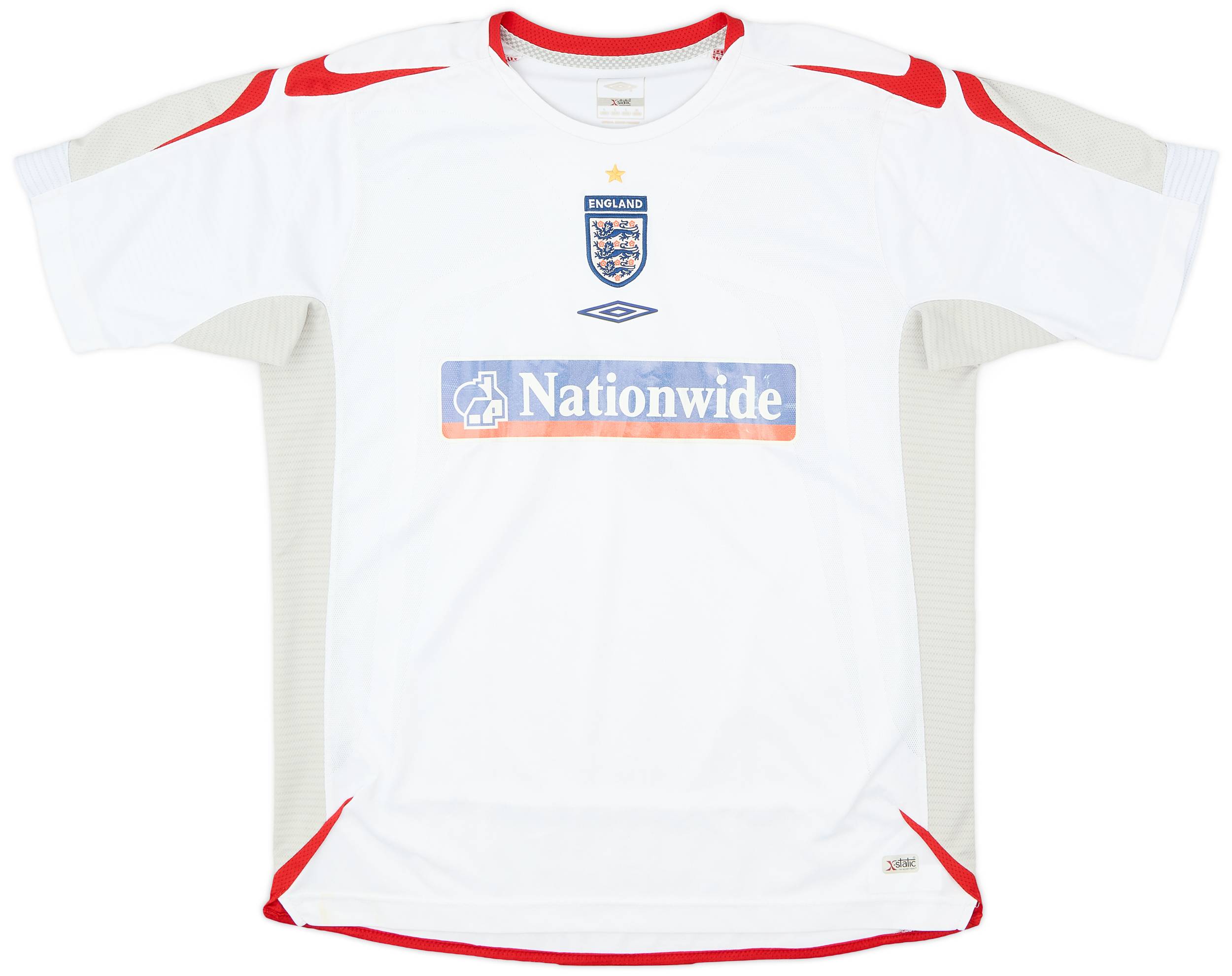 2005-06 England Umbro Training Shirt - 6/10 - (L)
