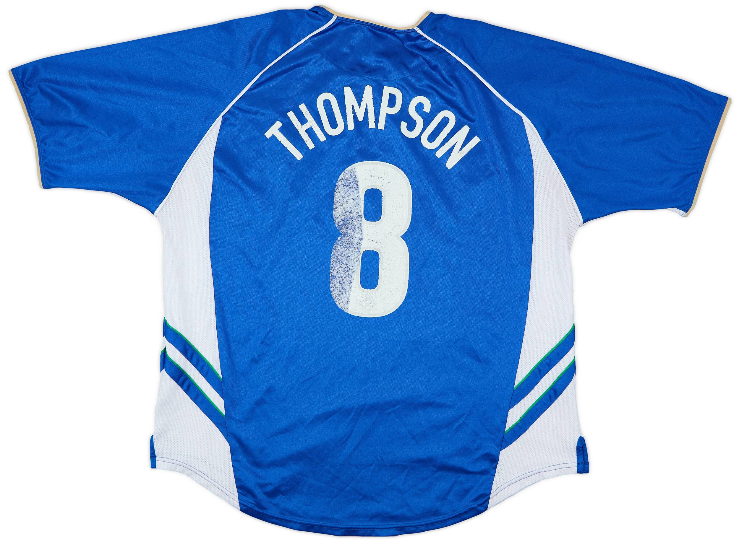 2002-03 Wigan Home Shirt Thompson #8 - 4/10 - (XXL)