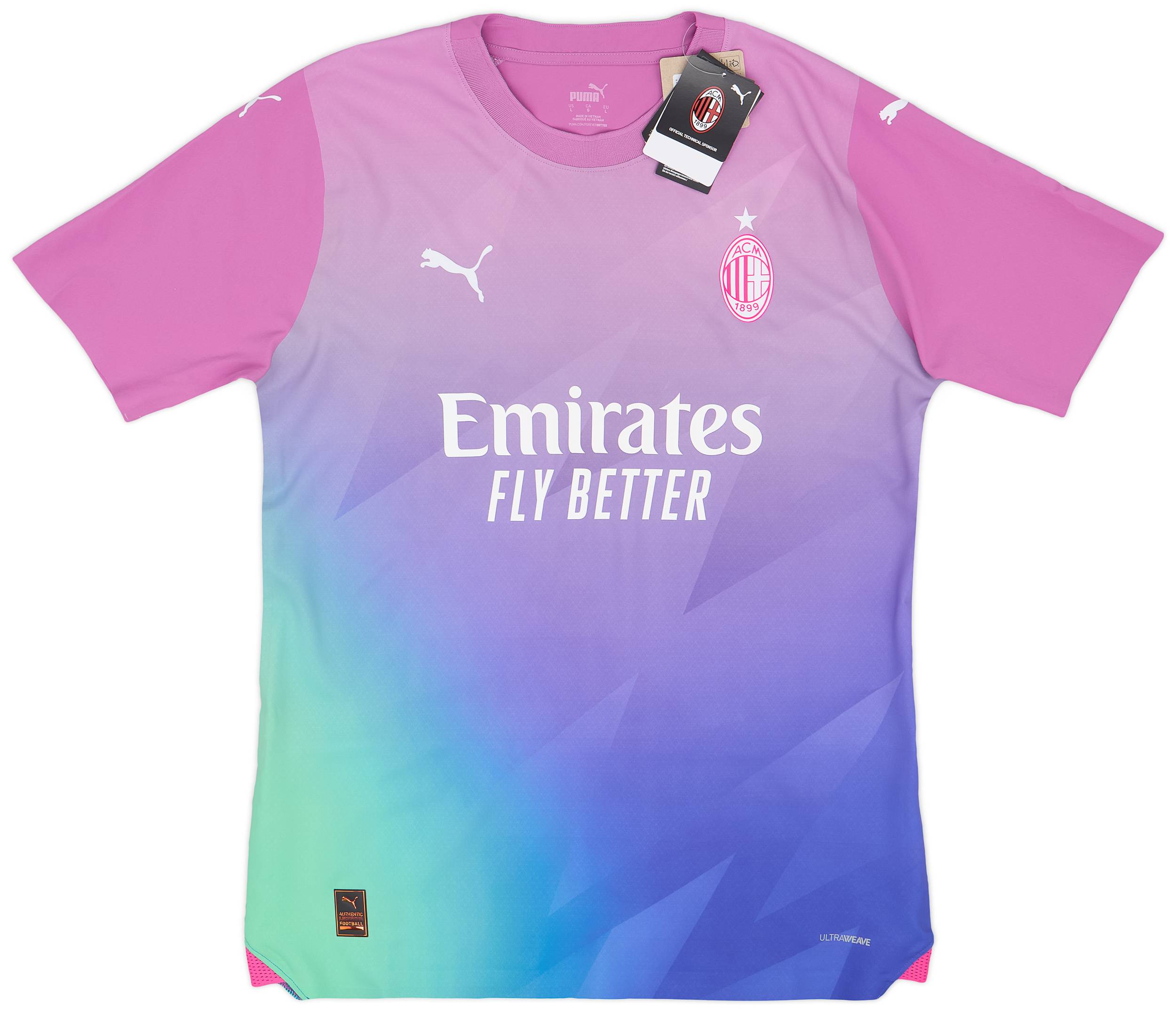 2023-24 AC Milan Authentic Third Shirt
