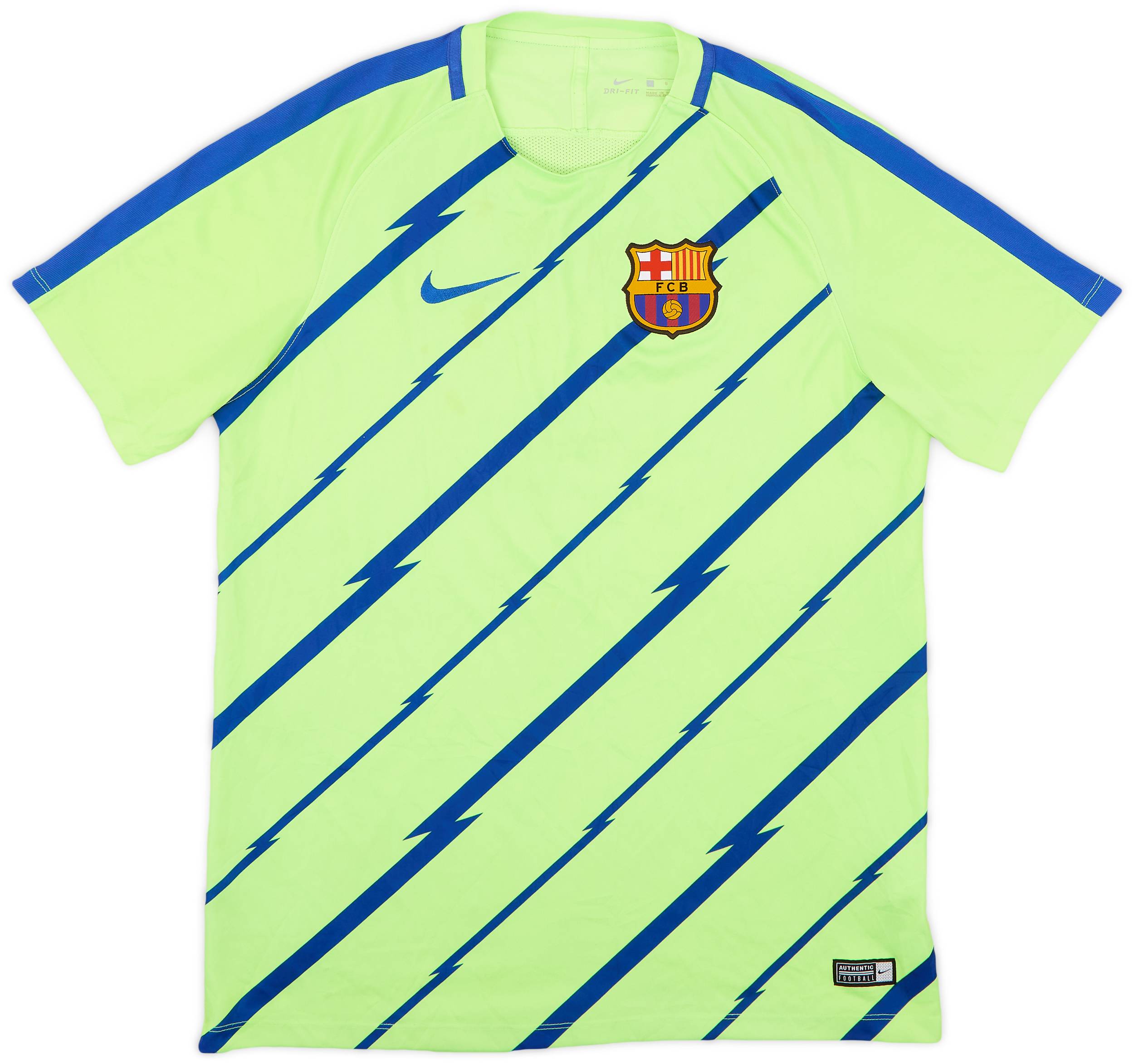 Nike barcelona training jersey outlet