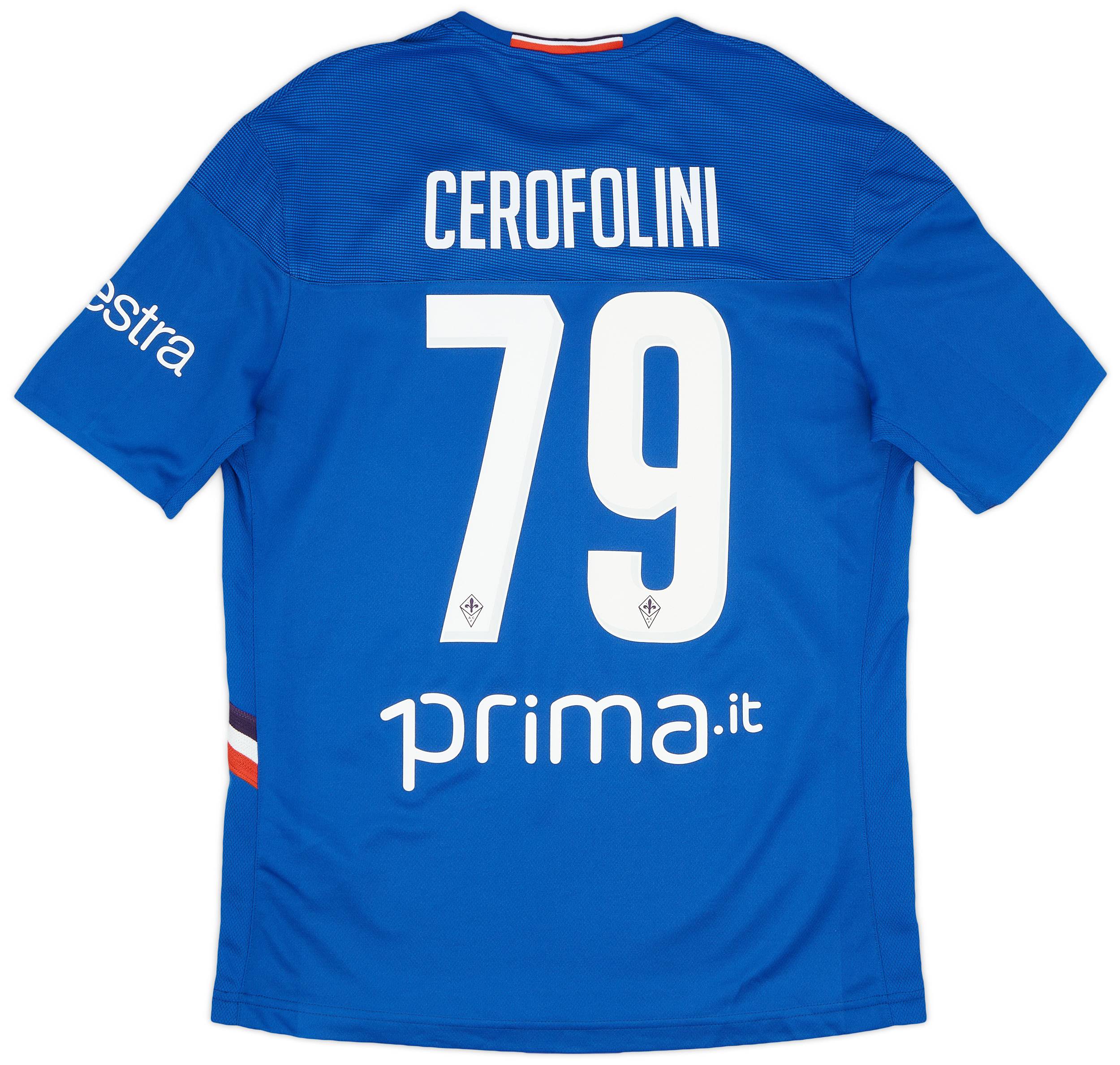2019-20 Fiorentina Match Issue GK S/S Shirt Cerofolini #79 - As New - (L)