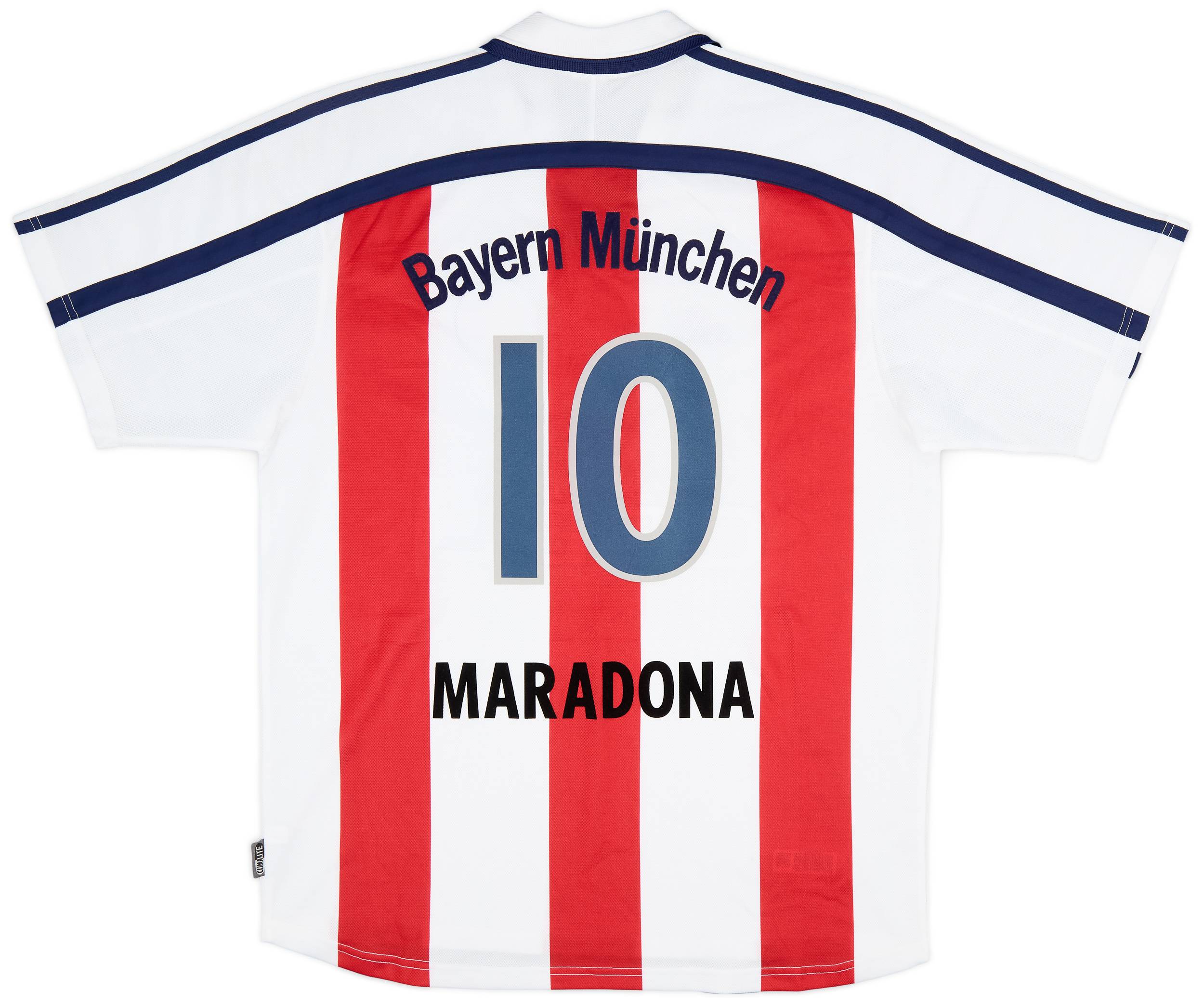 2000-01 Bayern Munich Away Shirt "Matthaus Testimonial" Maradona #10 - 8/10 - (L)