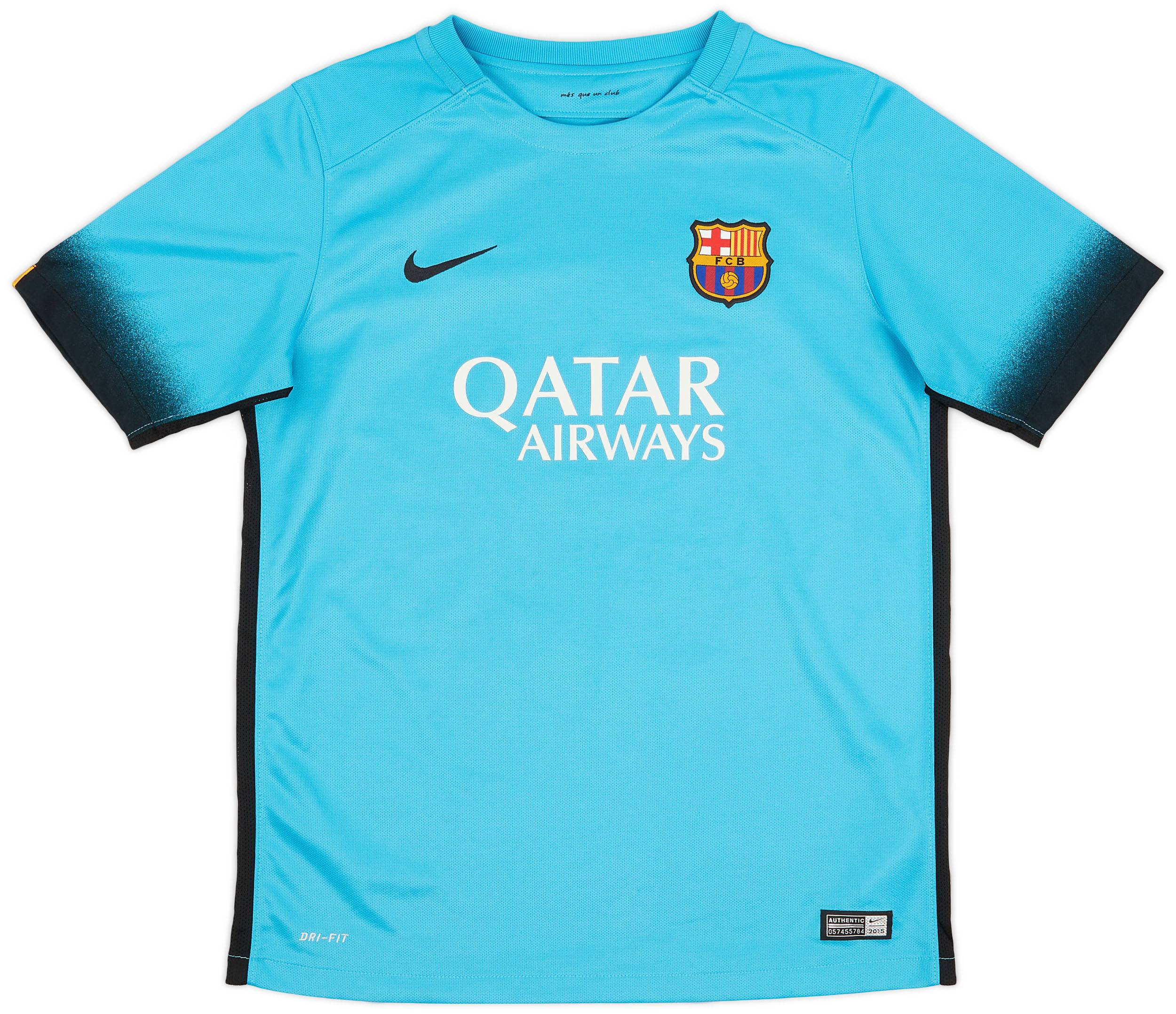 2015-16 Barcelona Third Shirt - 5/10 - (XL.Boys)