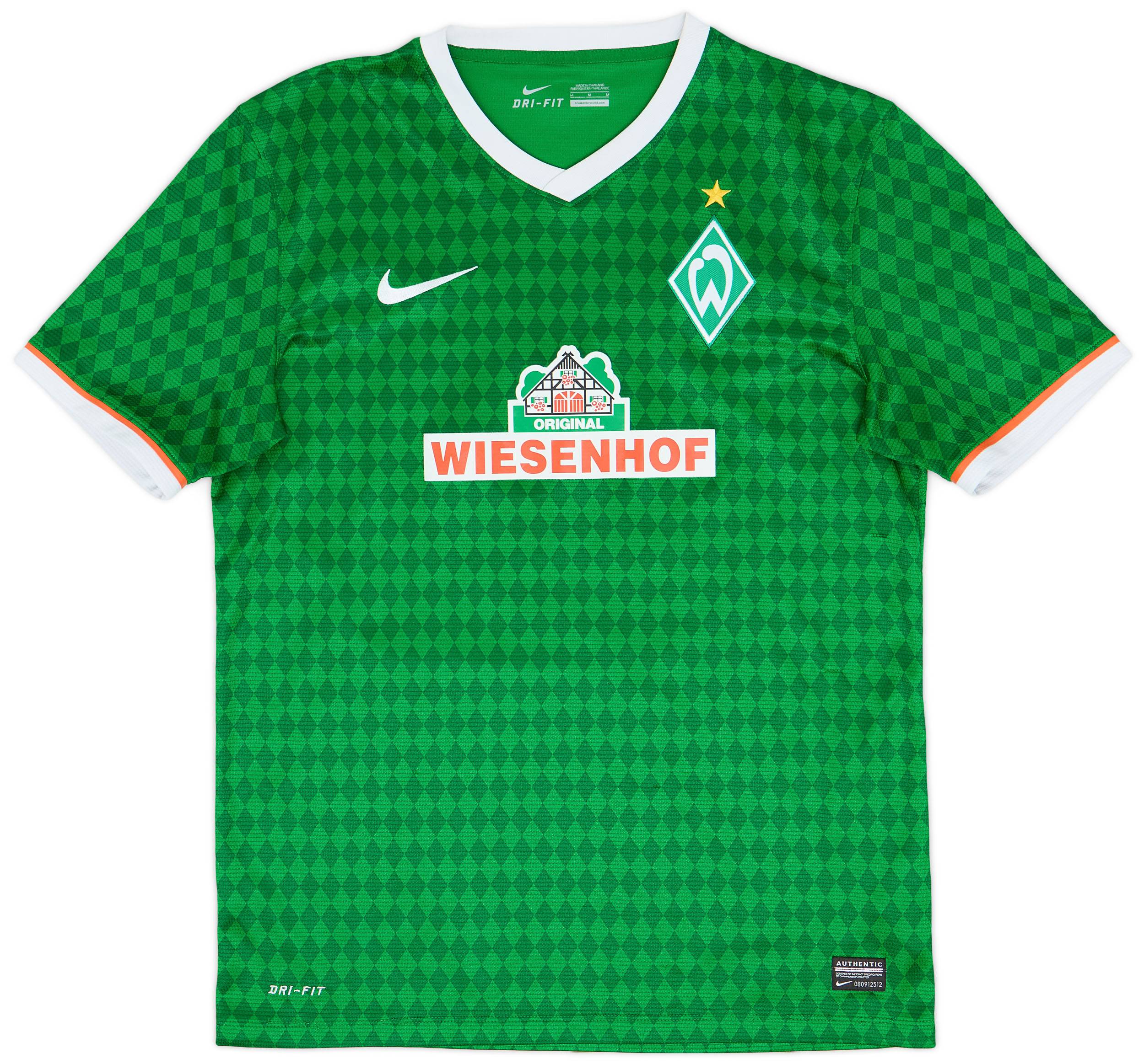 2013-14 Werder Bremen Home Shirt - 8/10 - (M)