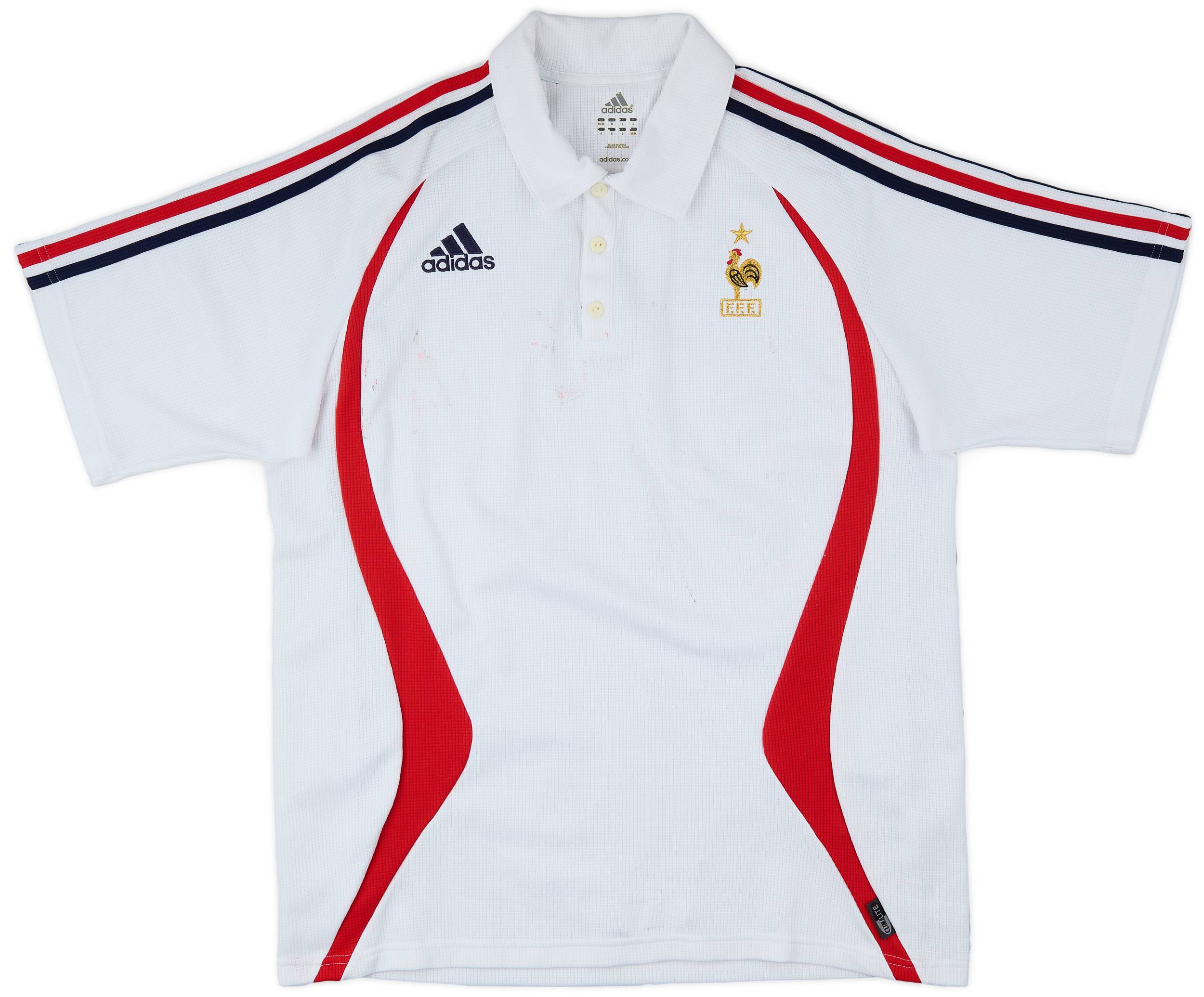 2005-06 France adidas Polo Shirt - 3/10 - (M/L)
