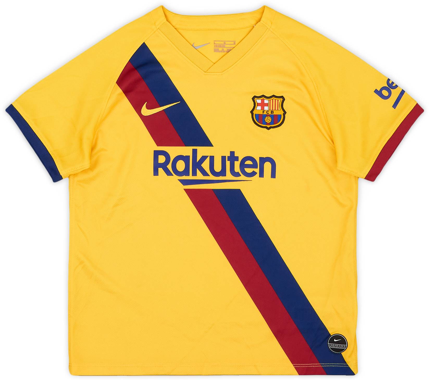 2019-20 Barcelona Away Shirt - 8/10 - (6-7 Years)