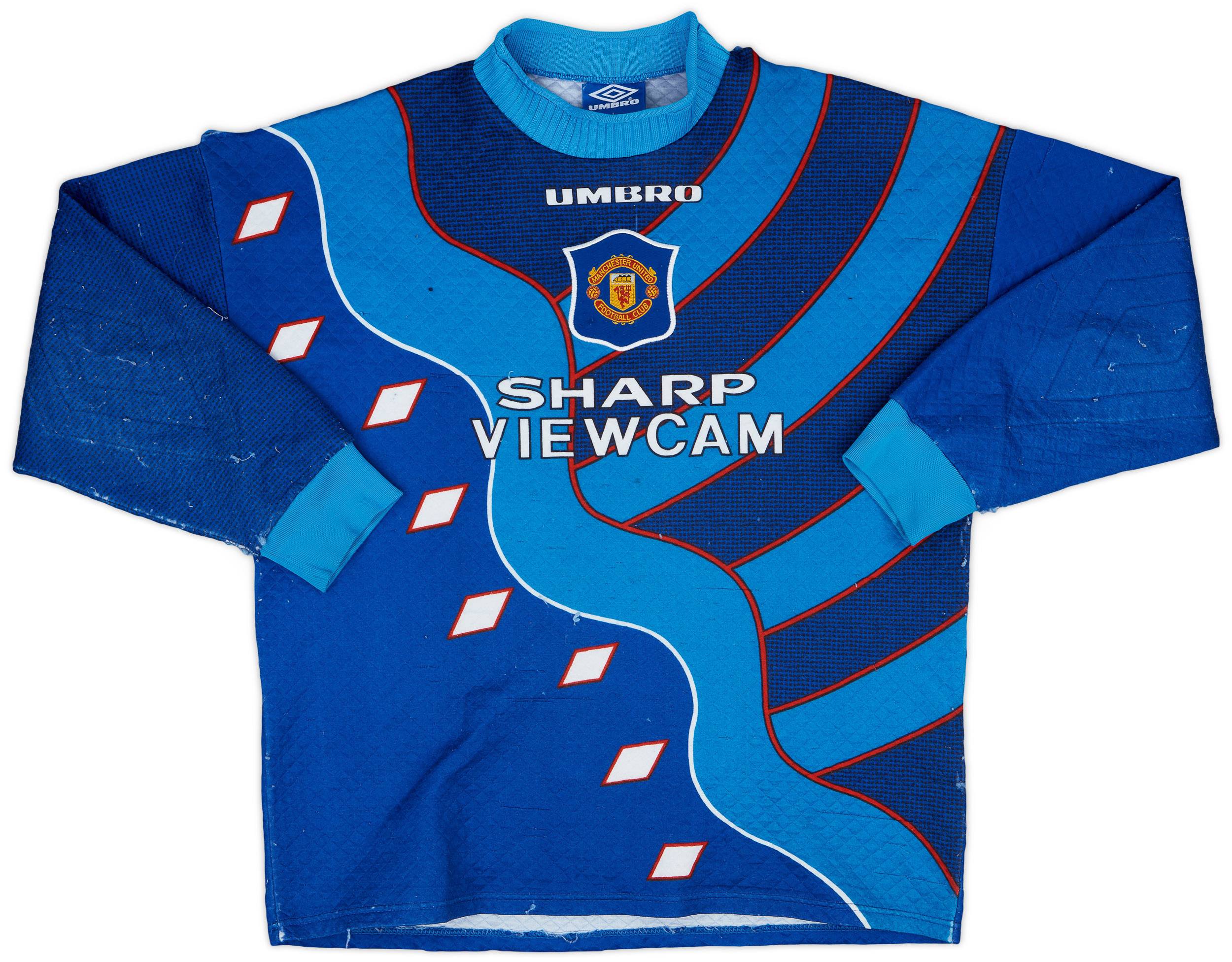 1994-97 Manchester United GK Shirt - 4/10 - (L)