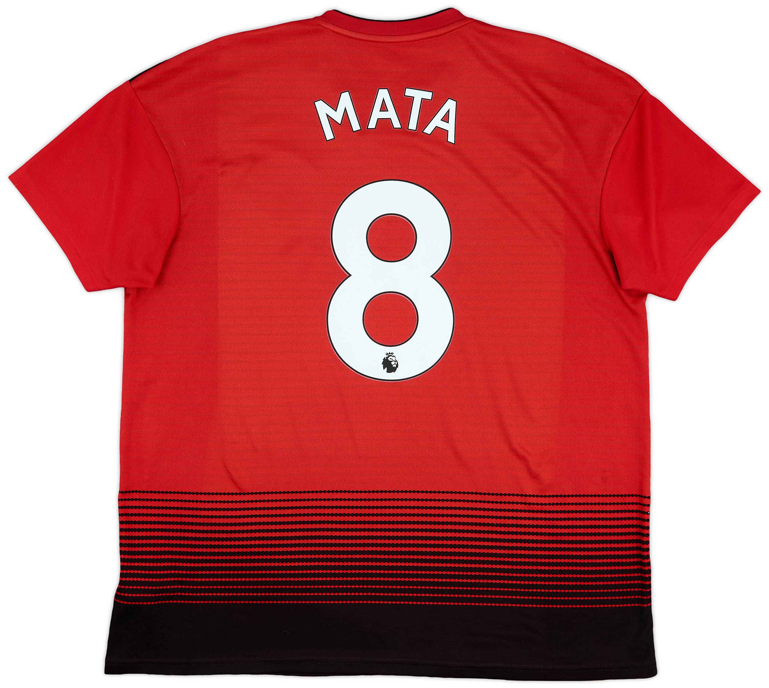 2018-19 Manchester United Home Shirt Mata #8 - 4/10 - (XL)