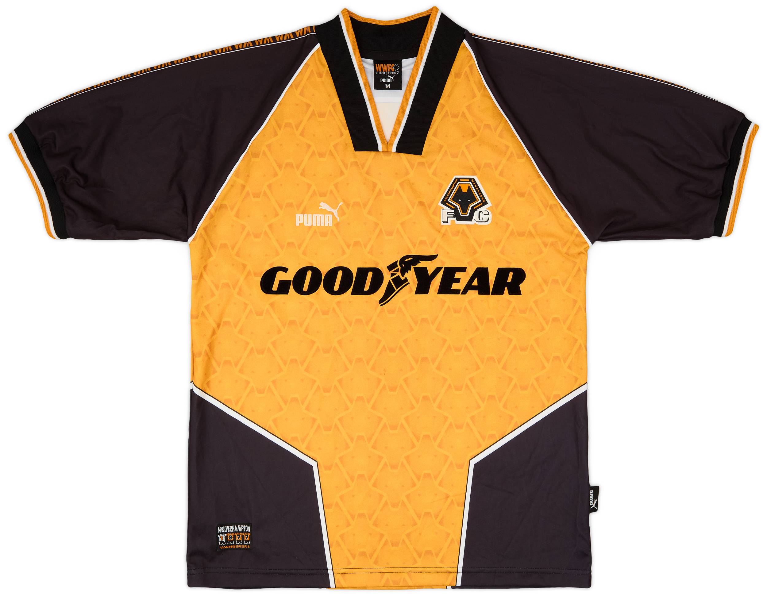 1996-98 Wolves Home Shirt - 9/10 - (M)