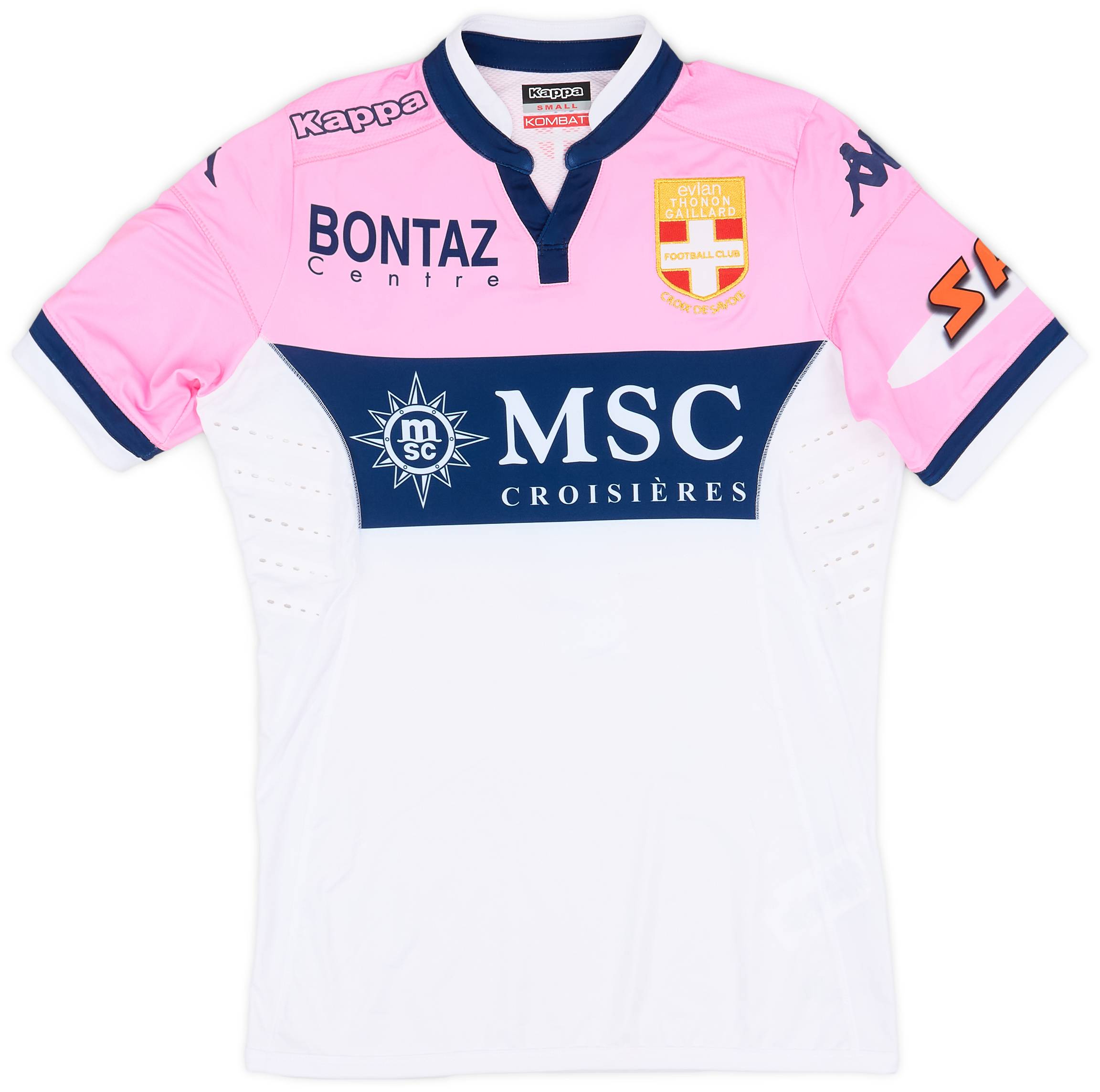 2015-16 Evian Home Shirt N'Gakoutou #7 - 8/10 - (S)