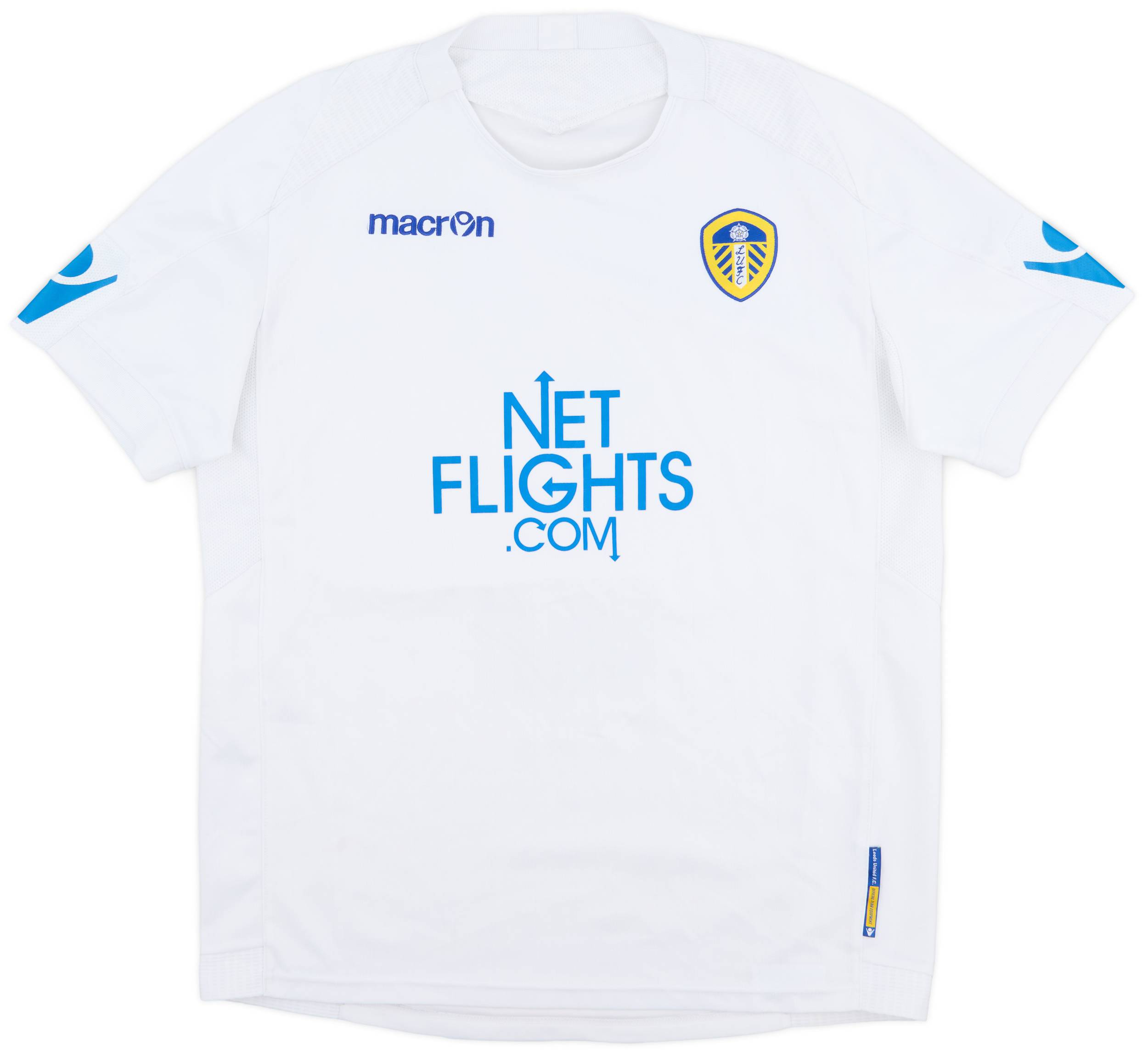 2010-11 Leeds United Home Shirt - 8/10 - (L)