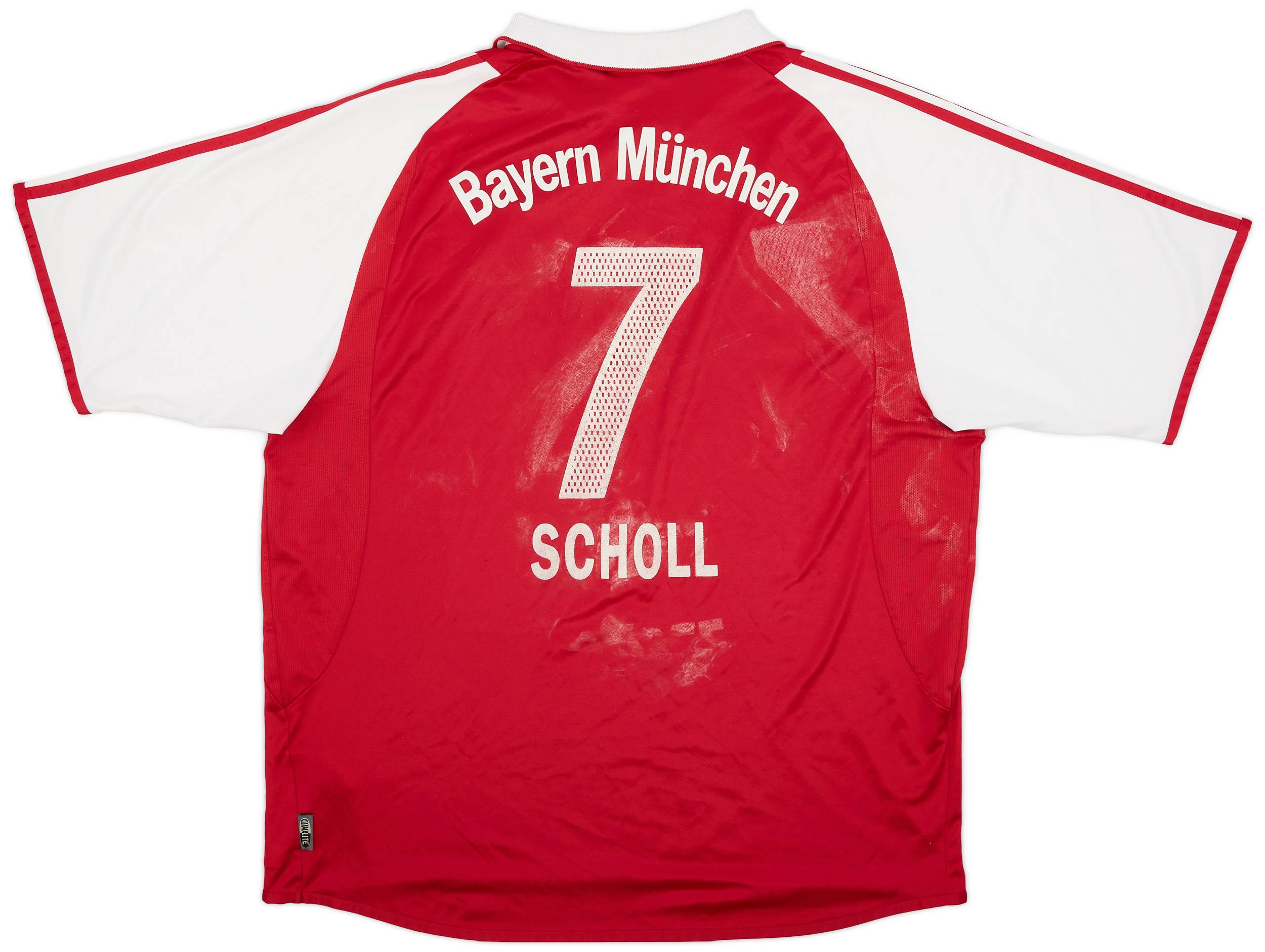 2004-05 Bayern Munich Home Shirt Scholl #7 - 5/10 - (XXL)