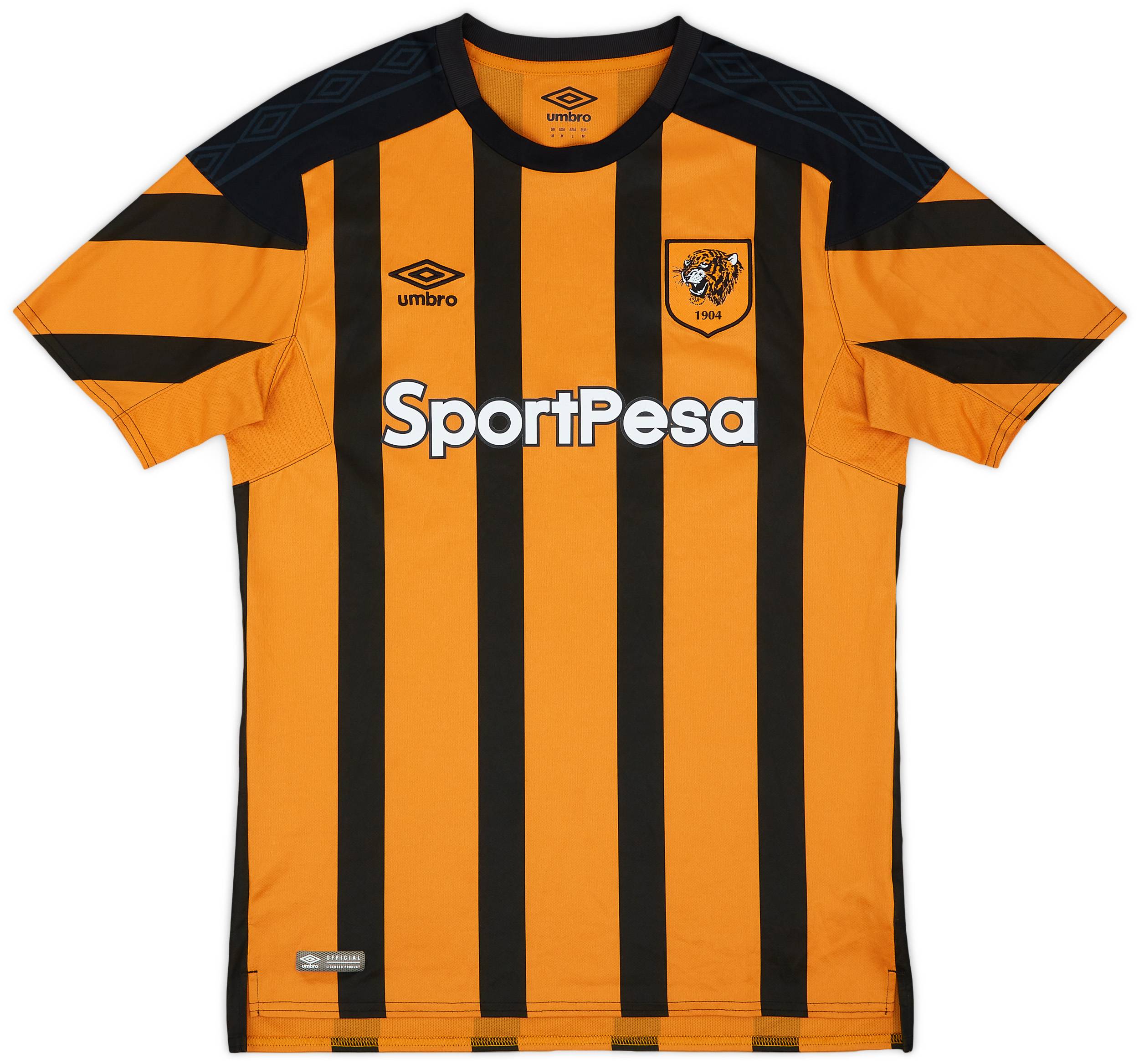 2017-18 Hull City Home Shirt - 10/10 - (M)