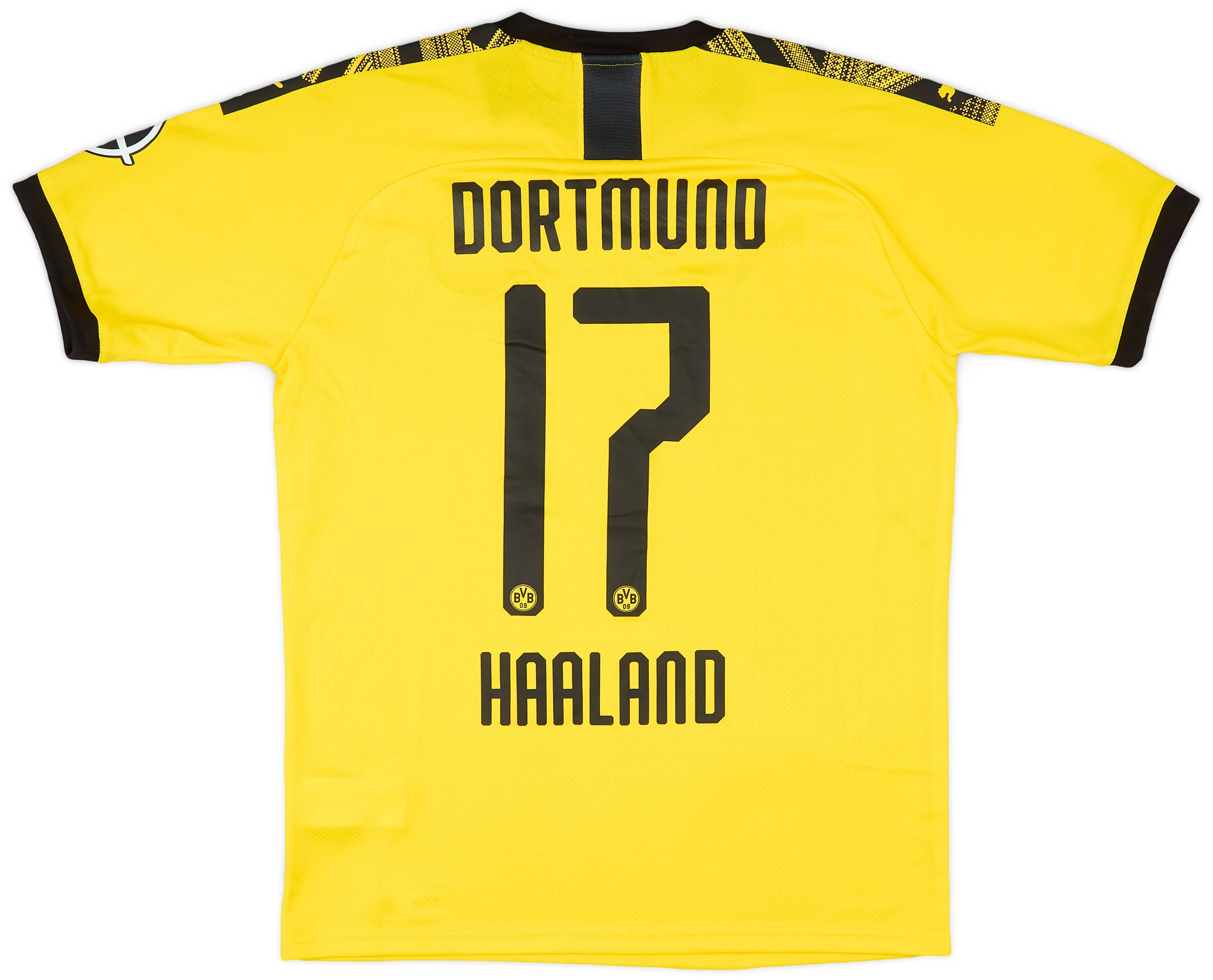 2019-20 Borussia Dortmund Home Shirt Haaland #17 (M)