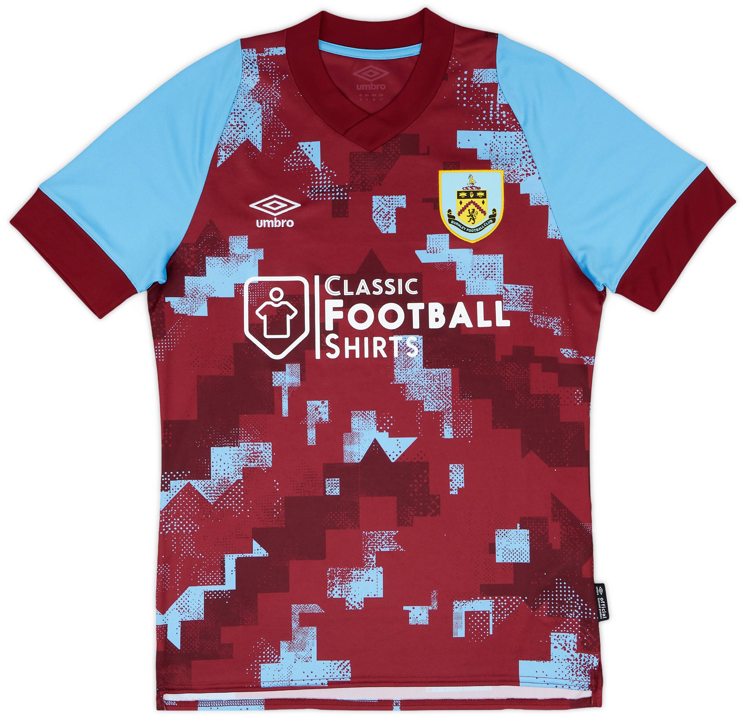 2022-23 Burnley Home Shirt - 10/10 - (S)