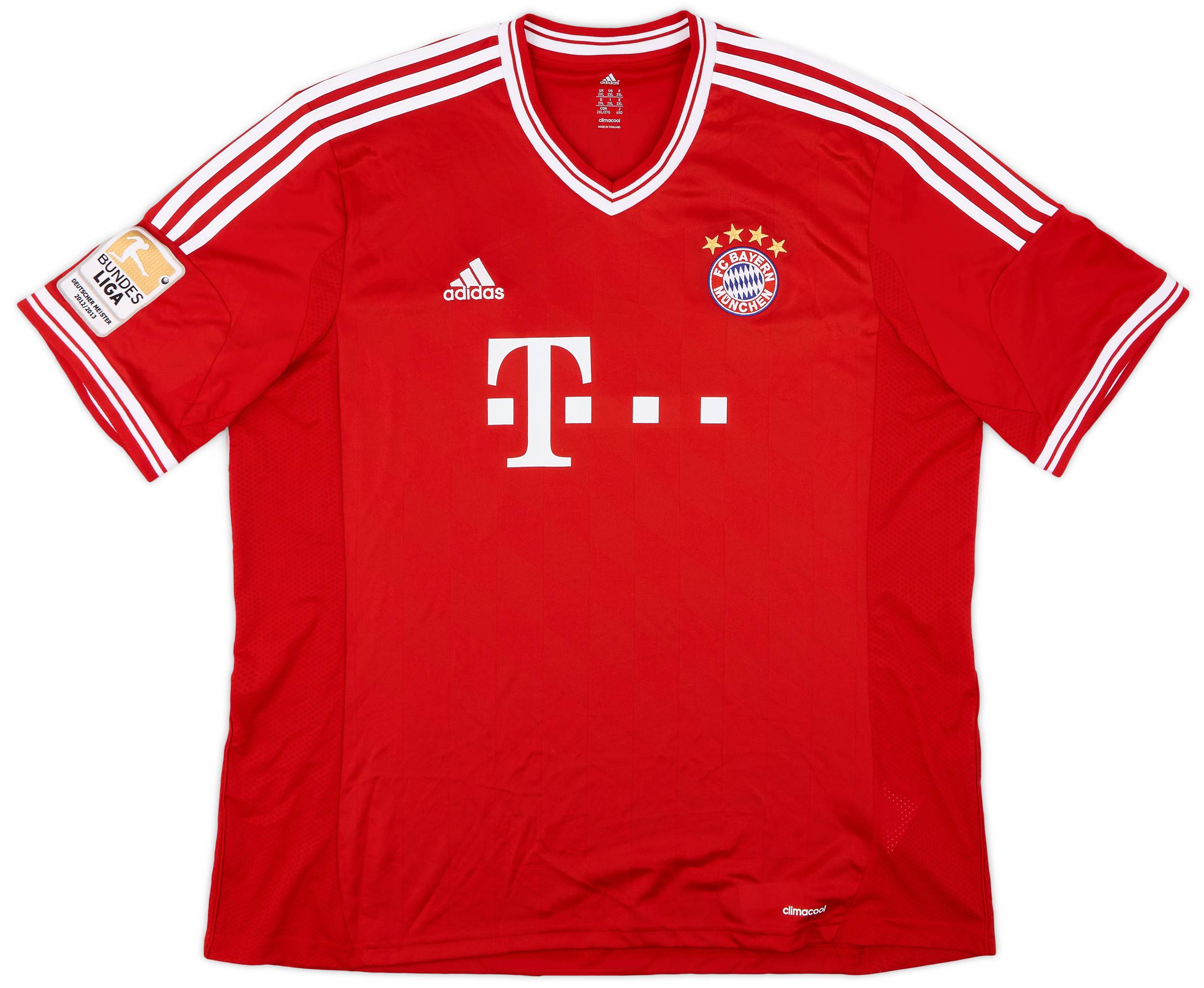 2013-14 Bayern Munich Home Shirt - 9/10 - (XXL)