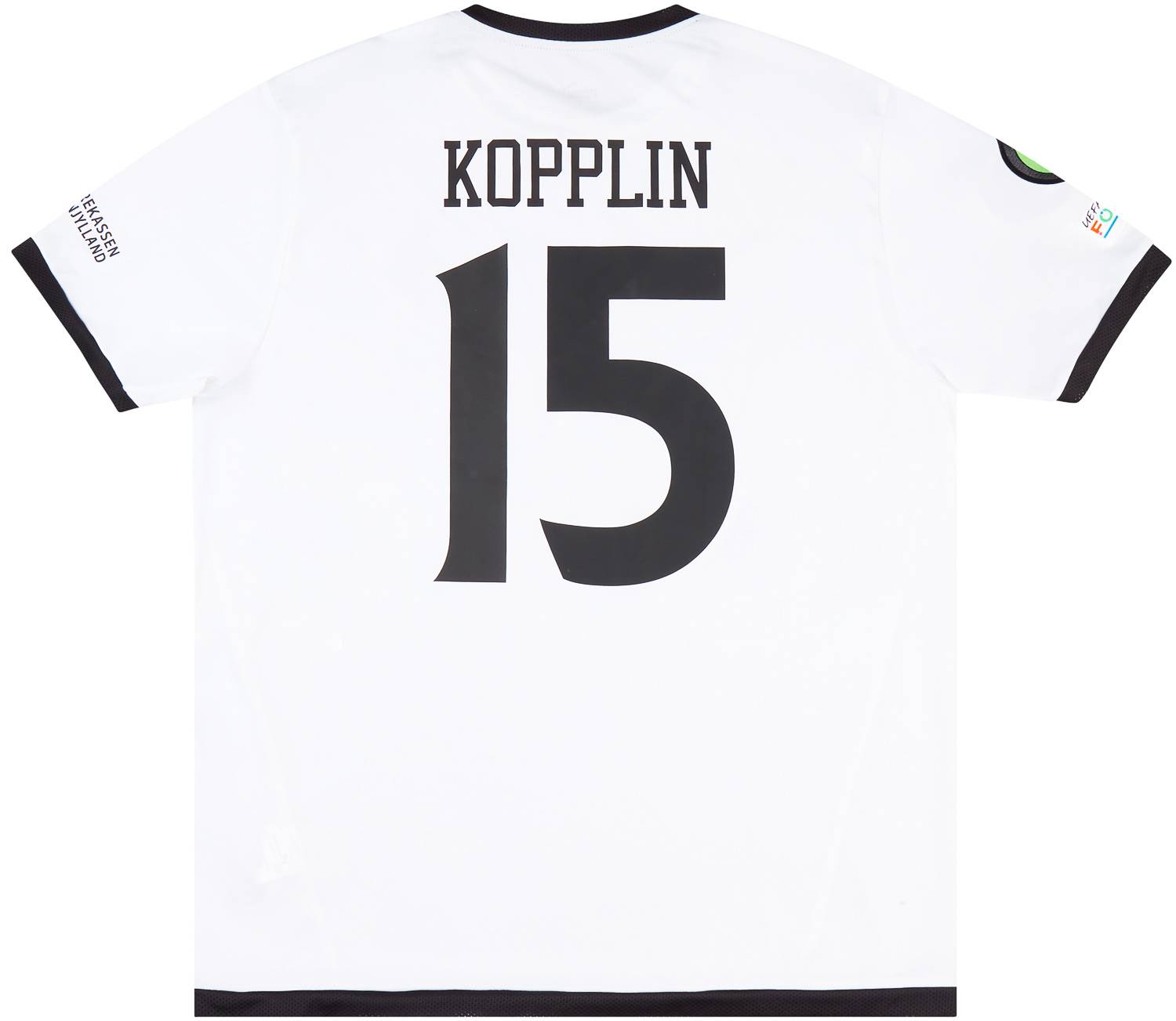 2021-22 Randers FC Match Issue Conference League Away Shirt Kopplin #15 (v Leicester)