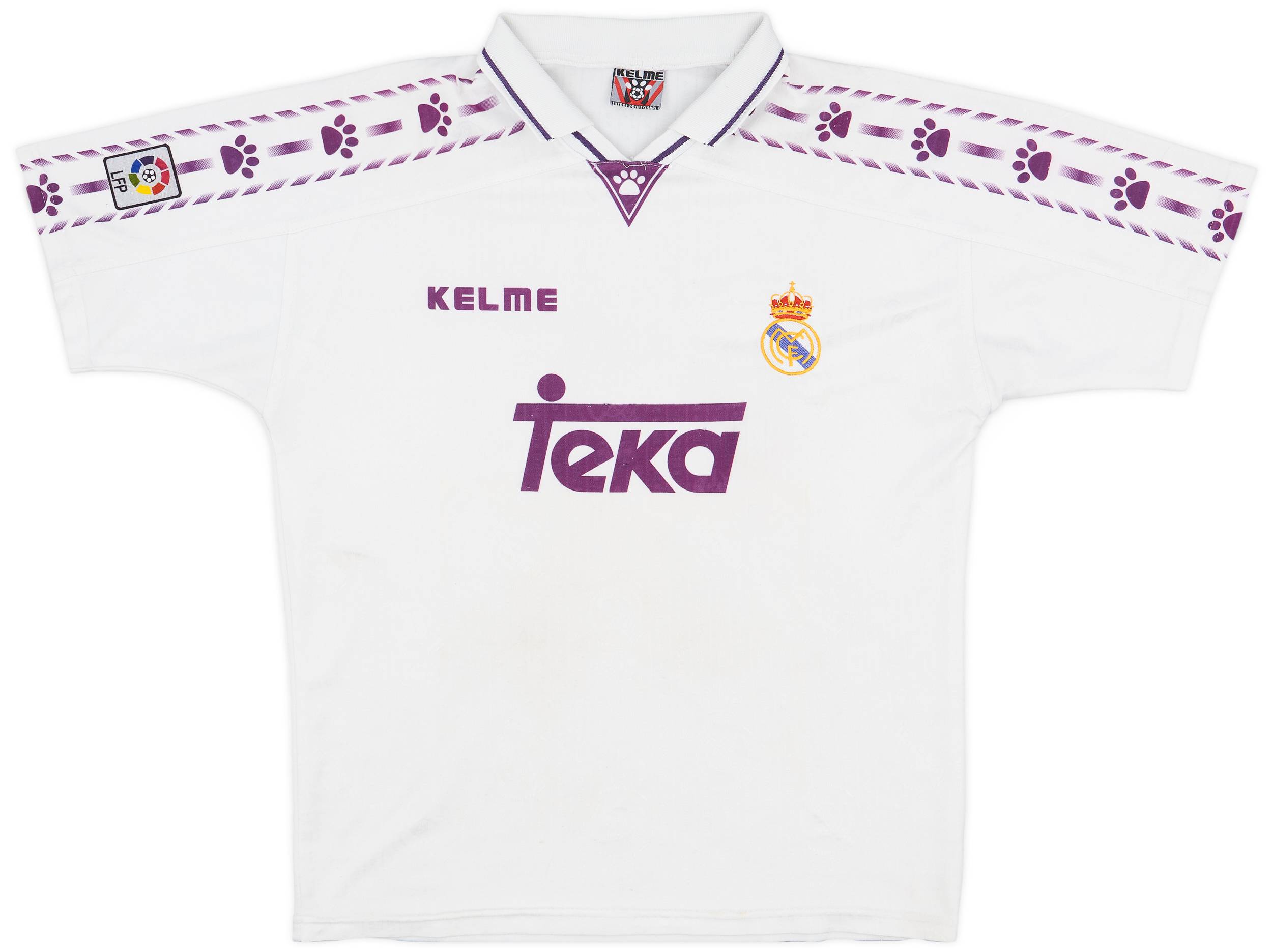 1996-97 Real Madrid Home Shirt - 7/10 - (S)