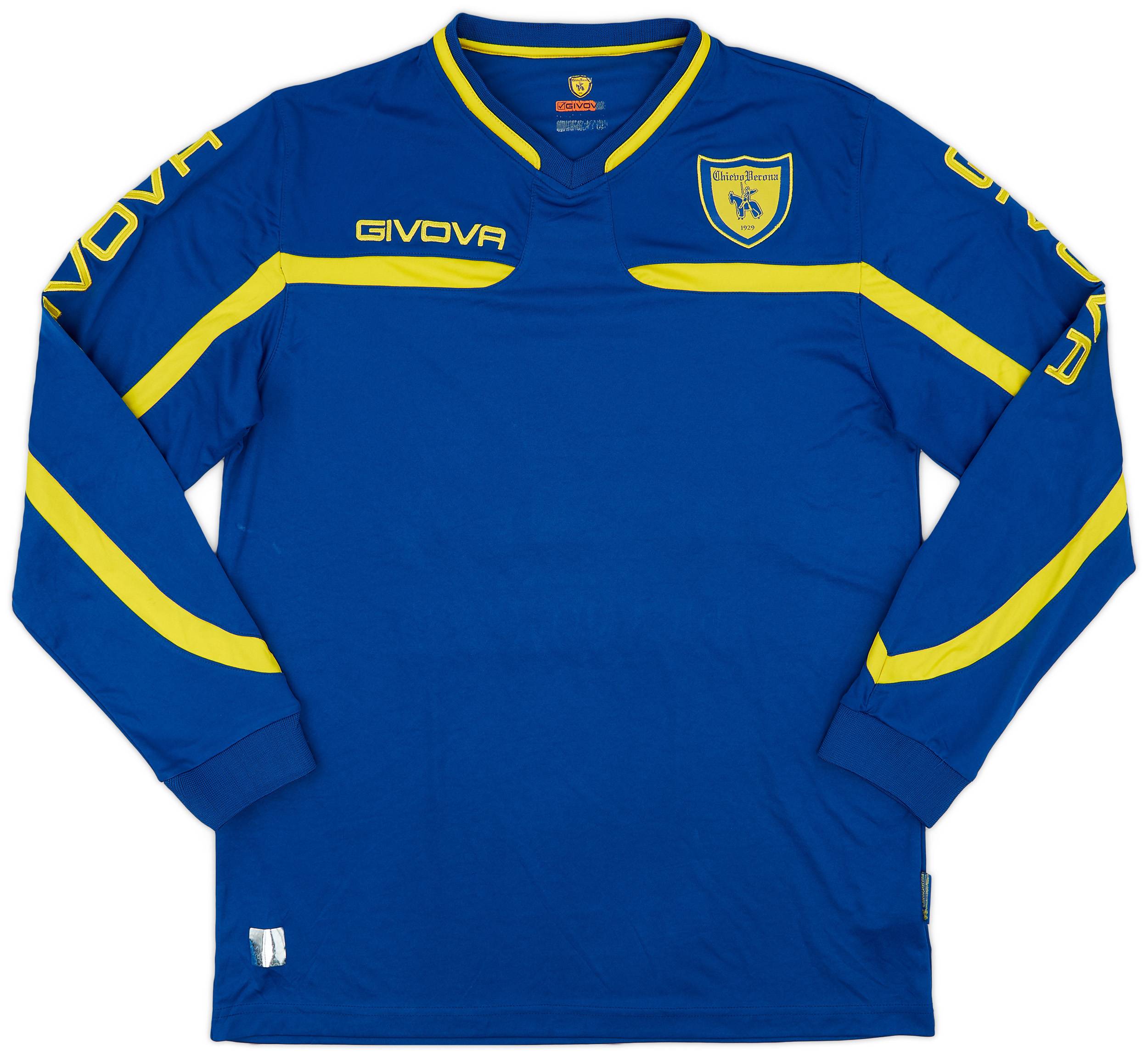2018-19 Chievo Verona Givova Training L/S Shirt - 7/10 - (L)