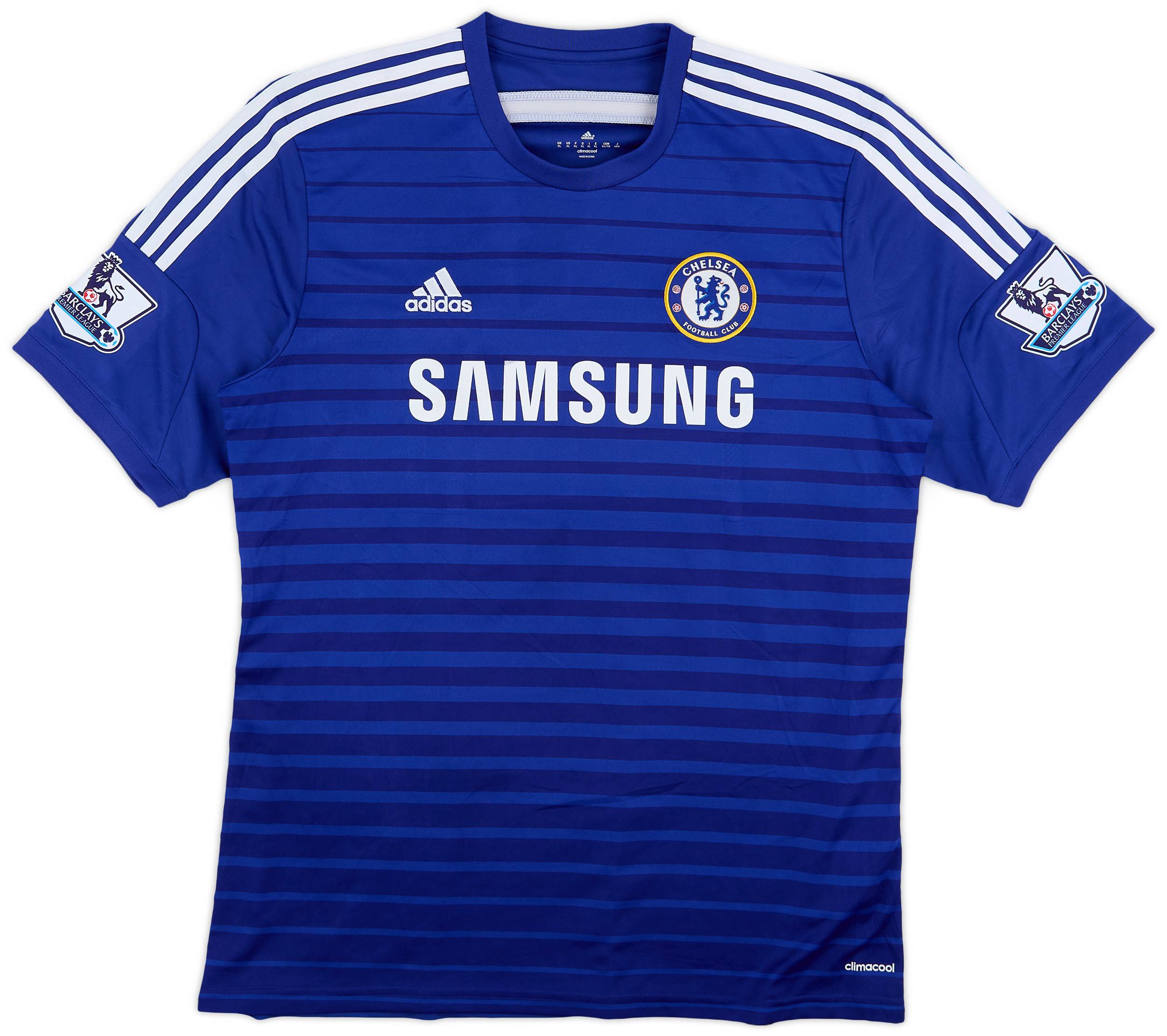 ウェア Hazard15-16Chelsea PremierLeague uniform 2015-16 Chelsea Home Shirt Hazard #10 - 5/10 - (M)