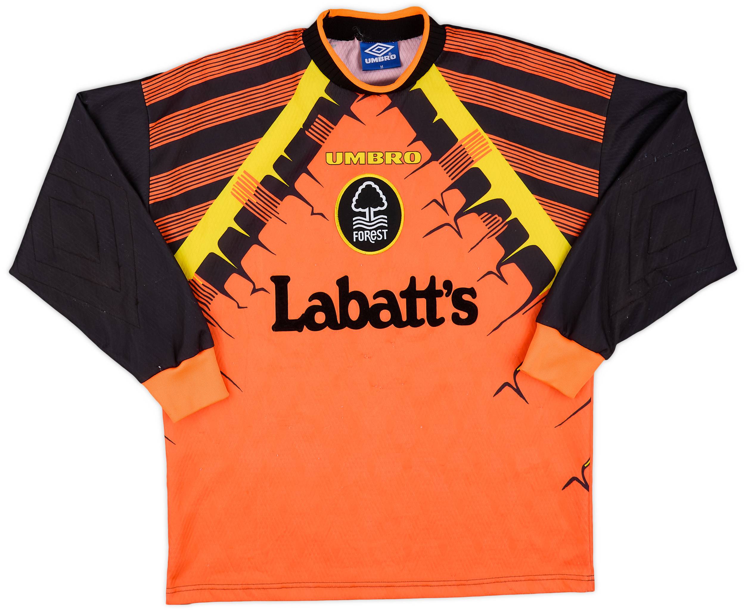1996-97 Nottingham Forest GK Shirt - 8/10 - (M)