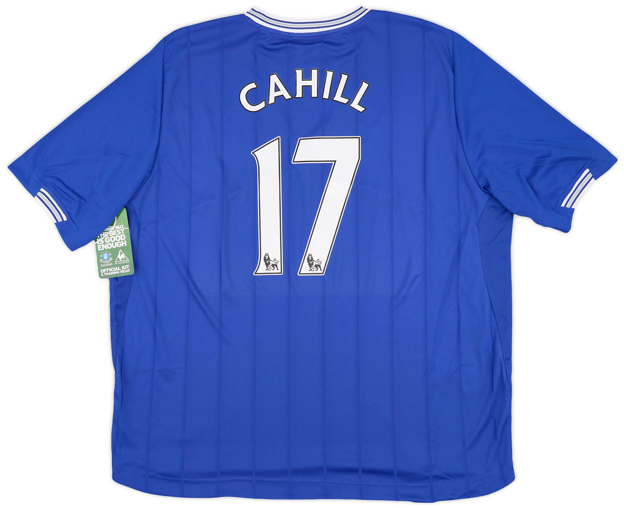 2009-10 Everton Home Shirt Cahill #17 (XXL)