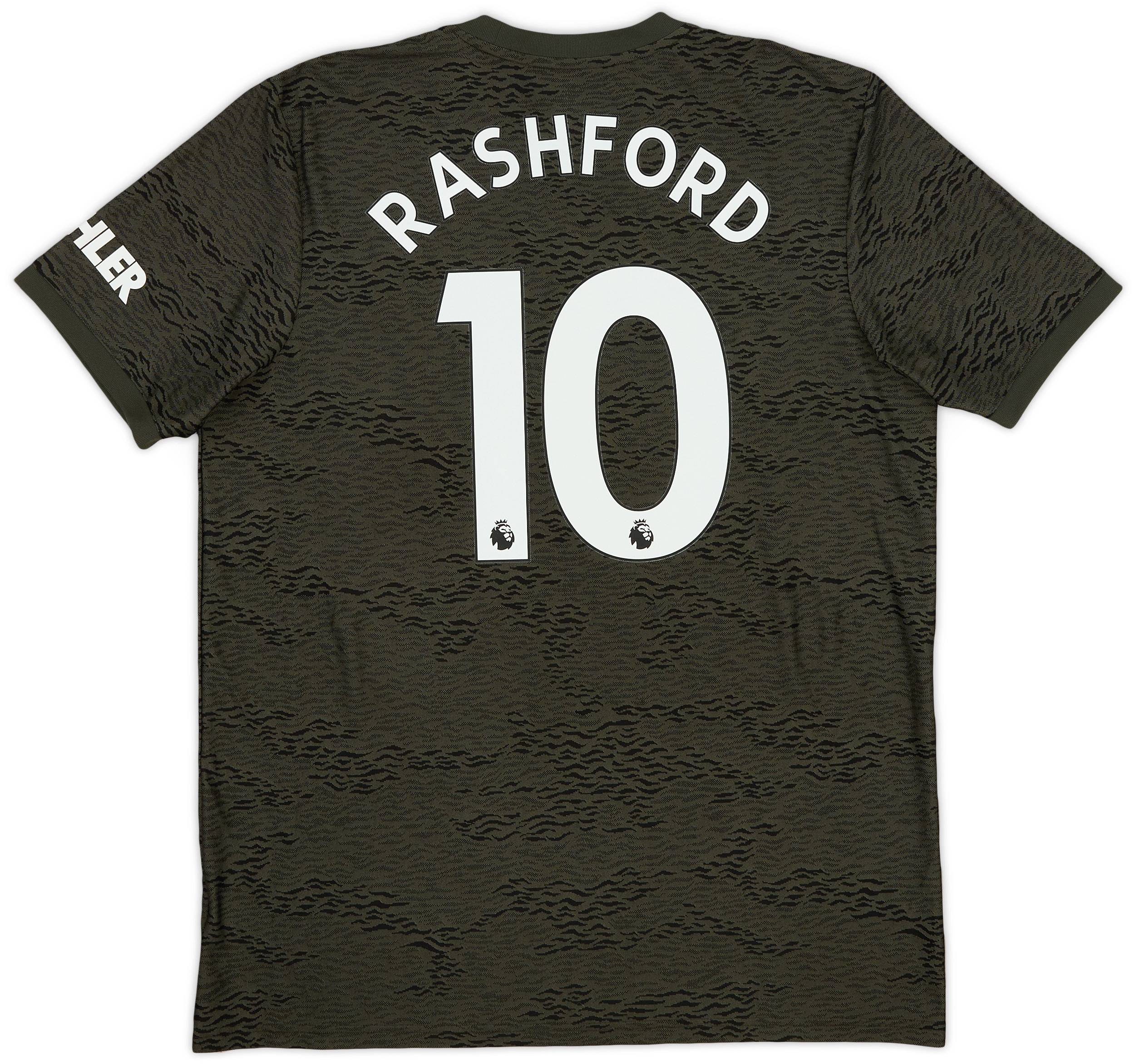 2020-21 Manchester United Away Shirt Rashford #10 - 9/10 - (XL)