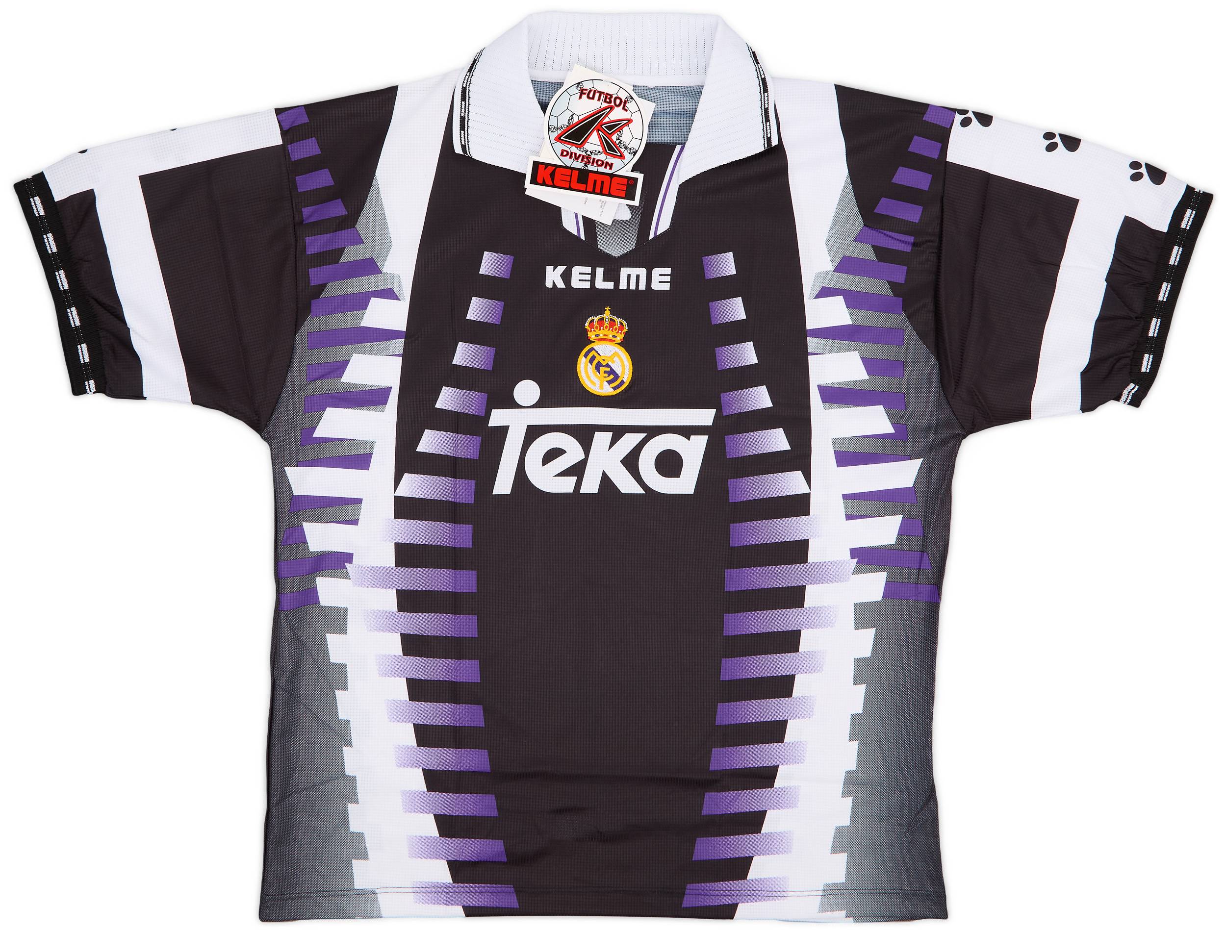 最新デザインの Real 1997-98 Madrid (L) Shirt Third ウェア