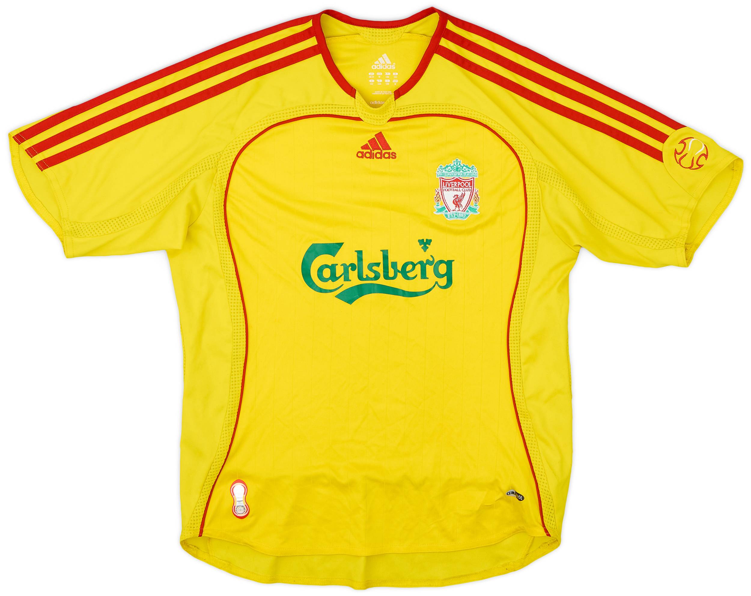 2006-07 Liverpool Away Shirt - 7/10 - (M.Boys)