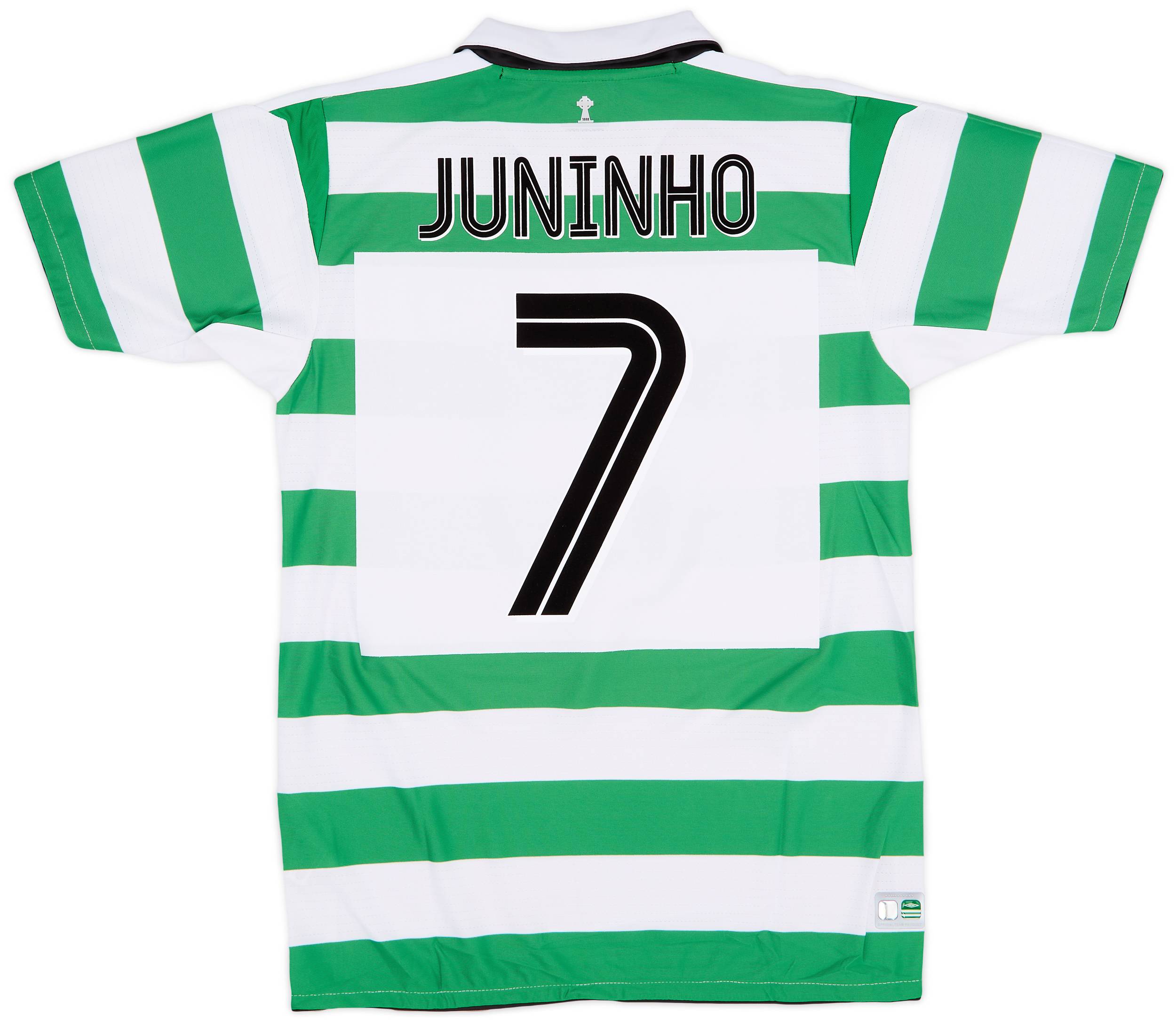 2004-05 Celtic Home Shirt Juninho #7 (S)