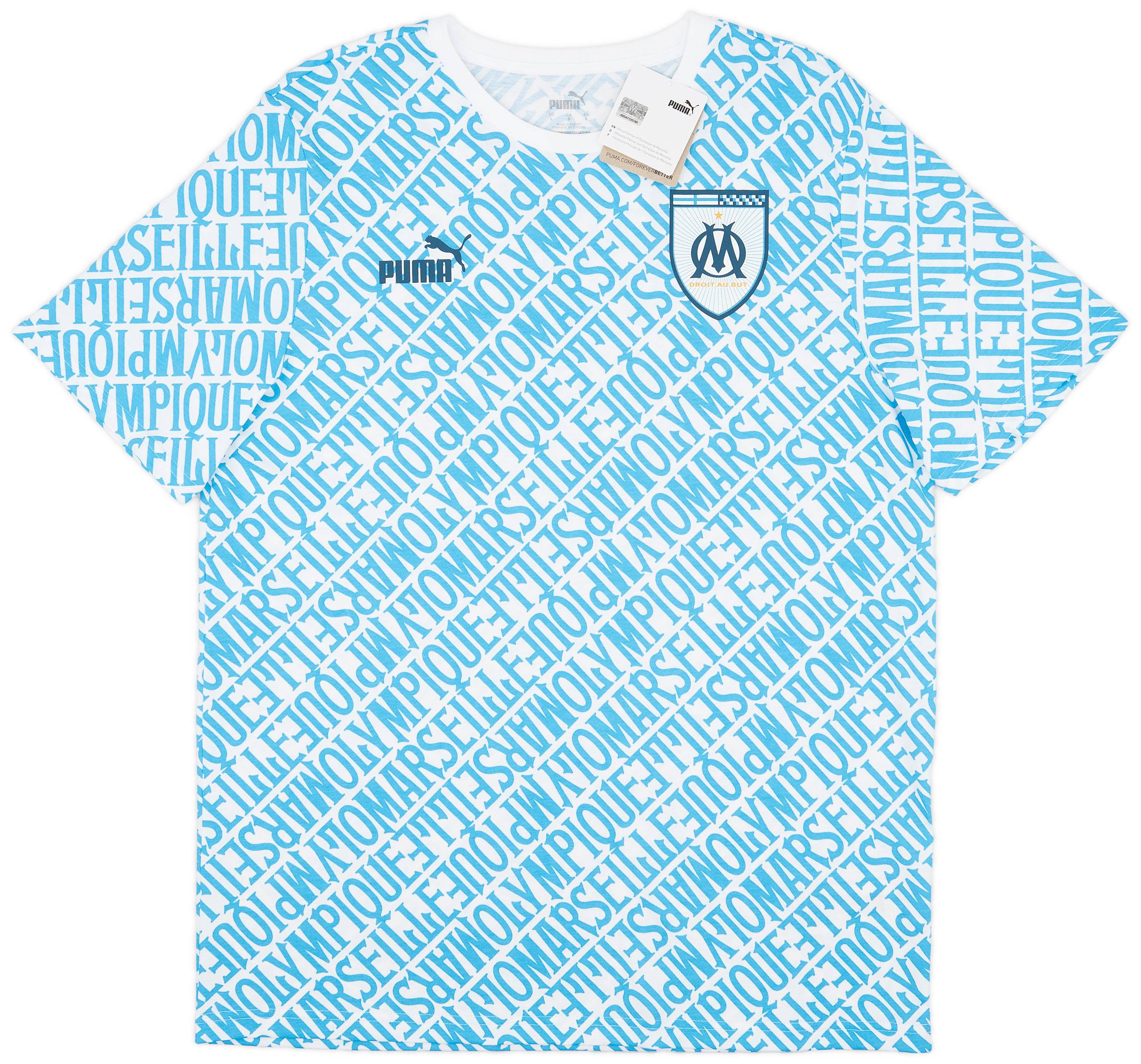2024-25 Olympique Marseille Puma FtblCulture Tee