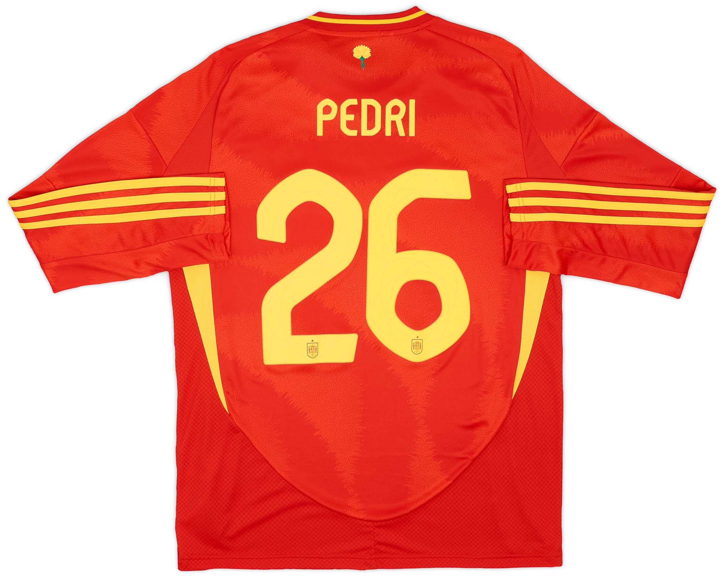 2024-25 Spain Home L/S Shirt Pedri #26