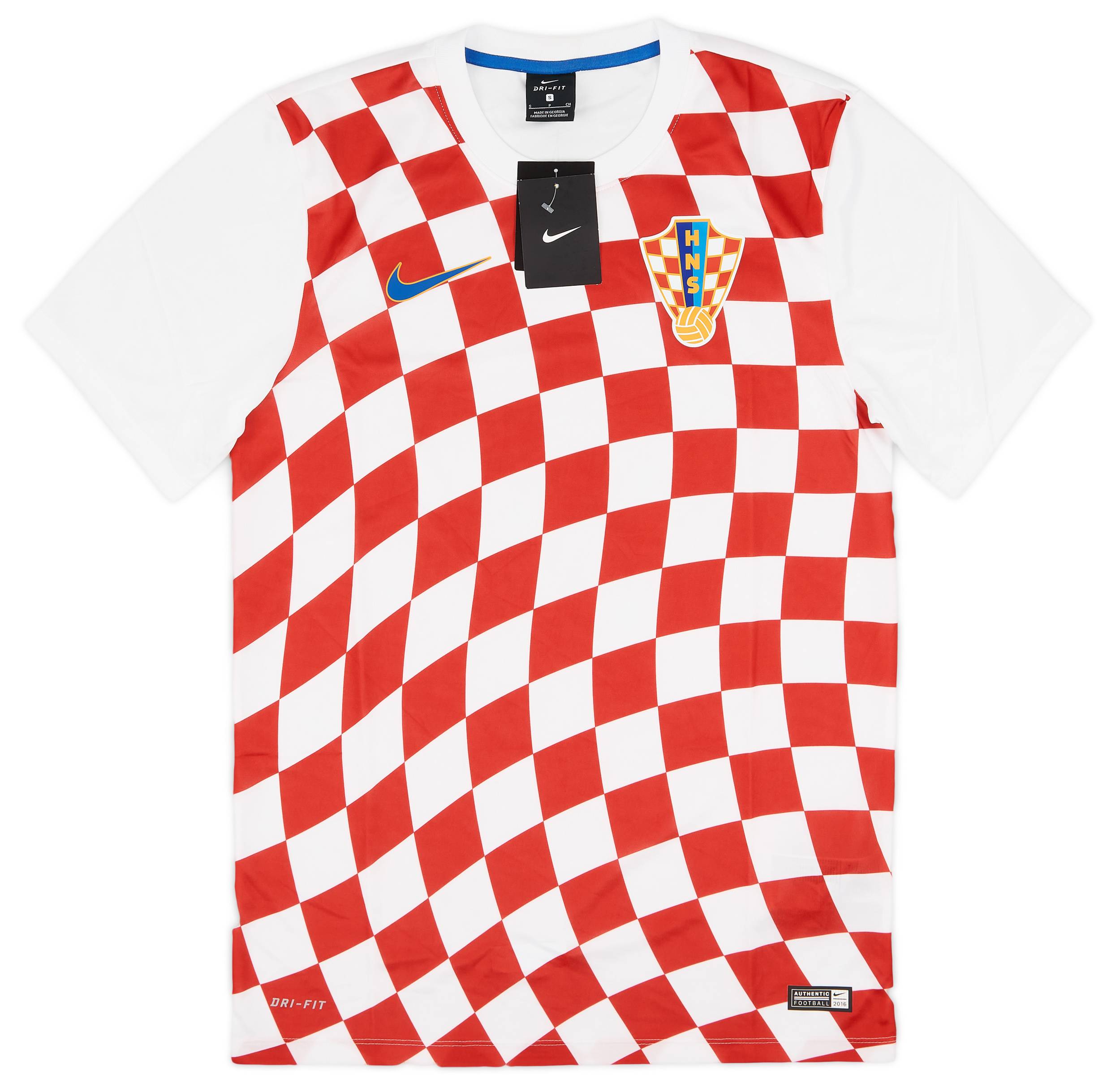2016-18 Croatia Basic Home Shirt (S)