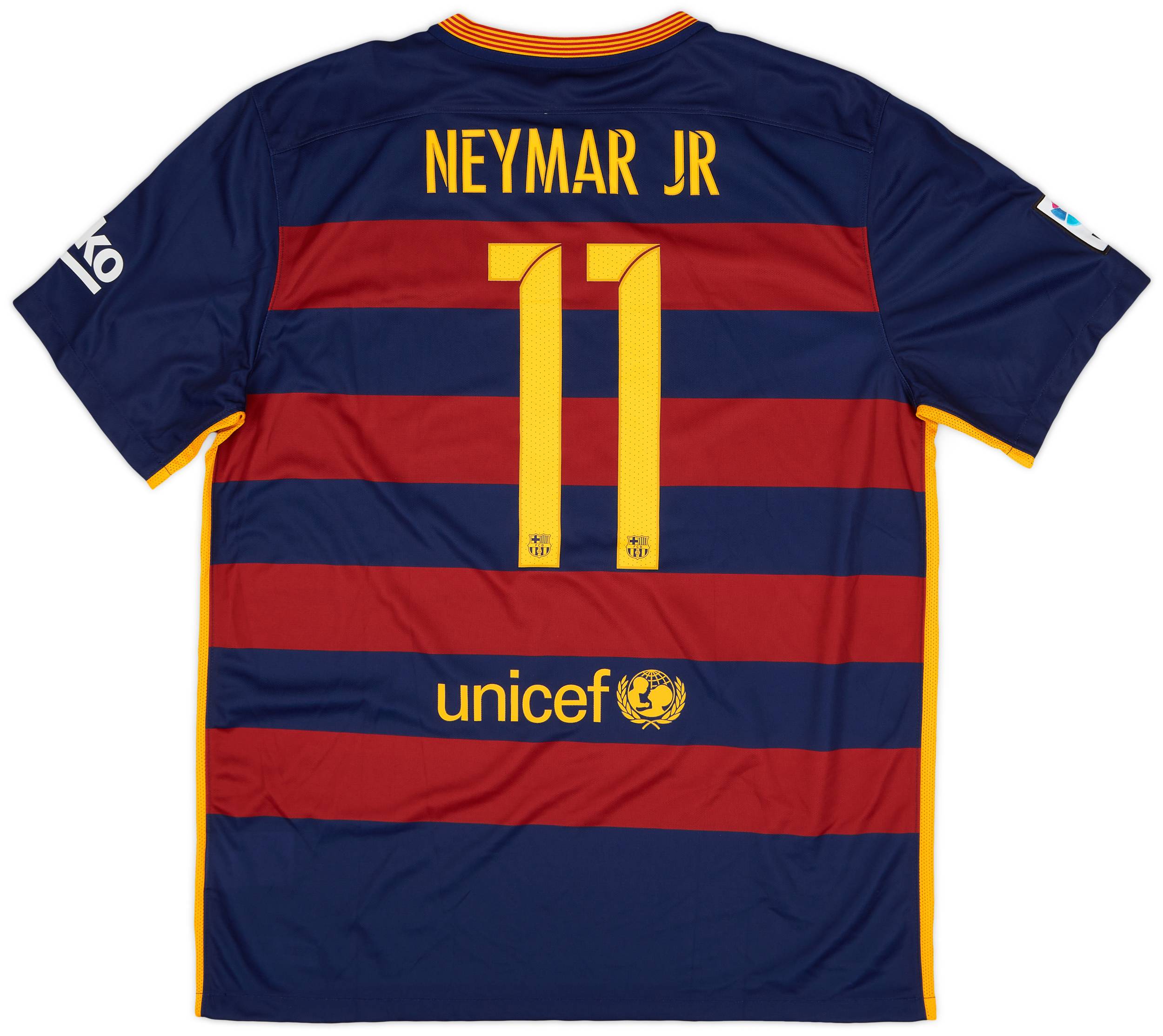 2015-16 Barcelona Home Shirt Neymar Jr. #11 (XL)