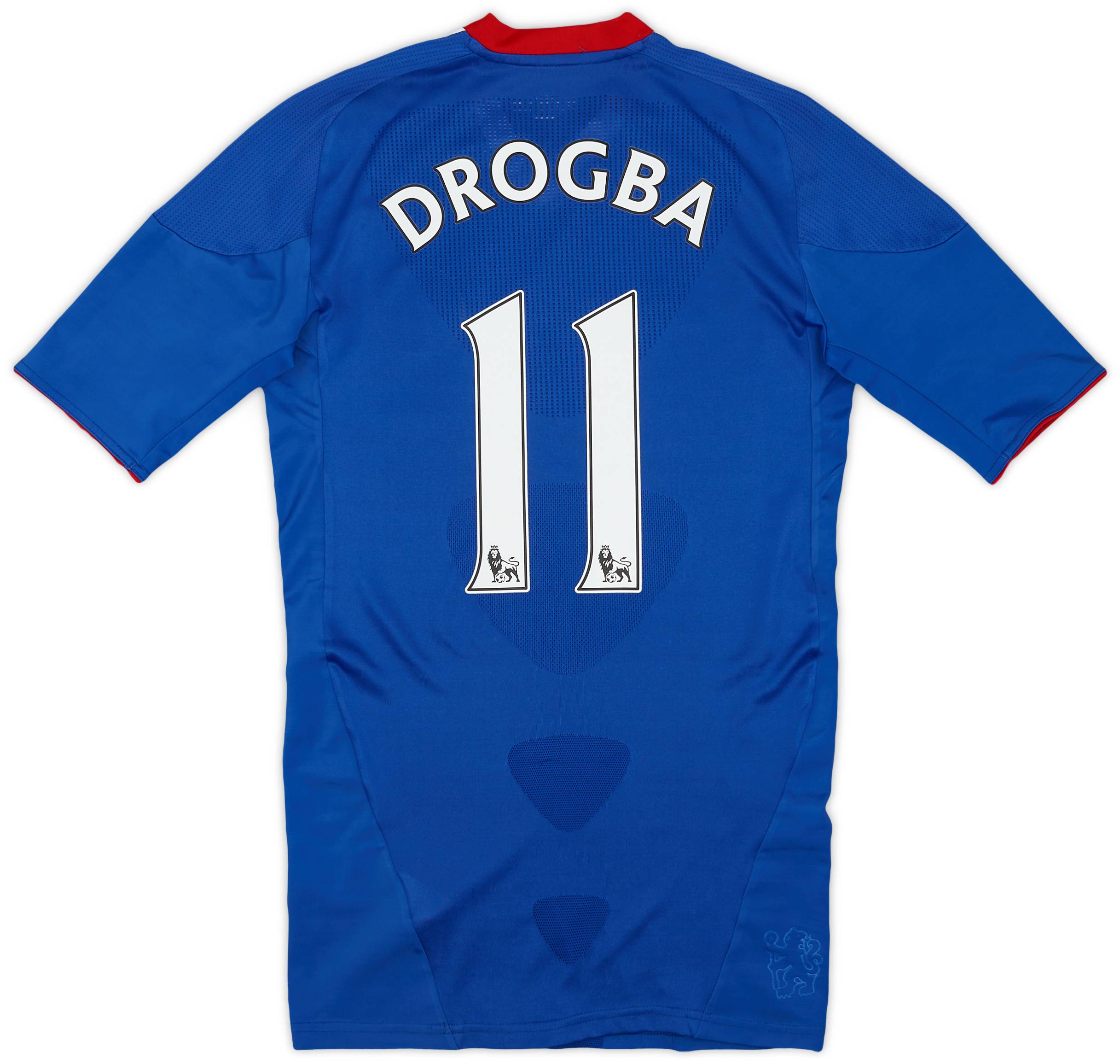 2010-11 Chelsea Player Issue TechFit Home Shirt Drogba #11 - 7/10 - (S)
