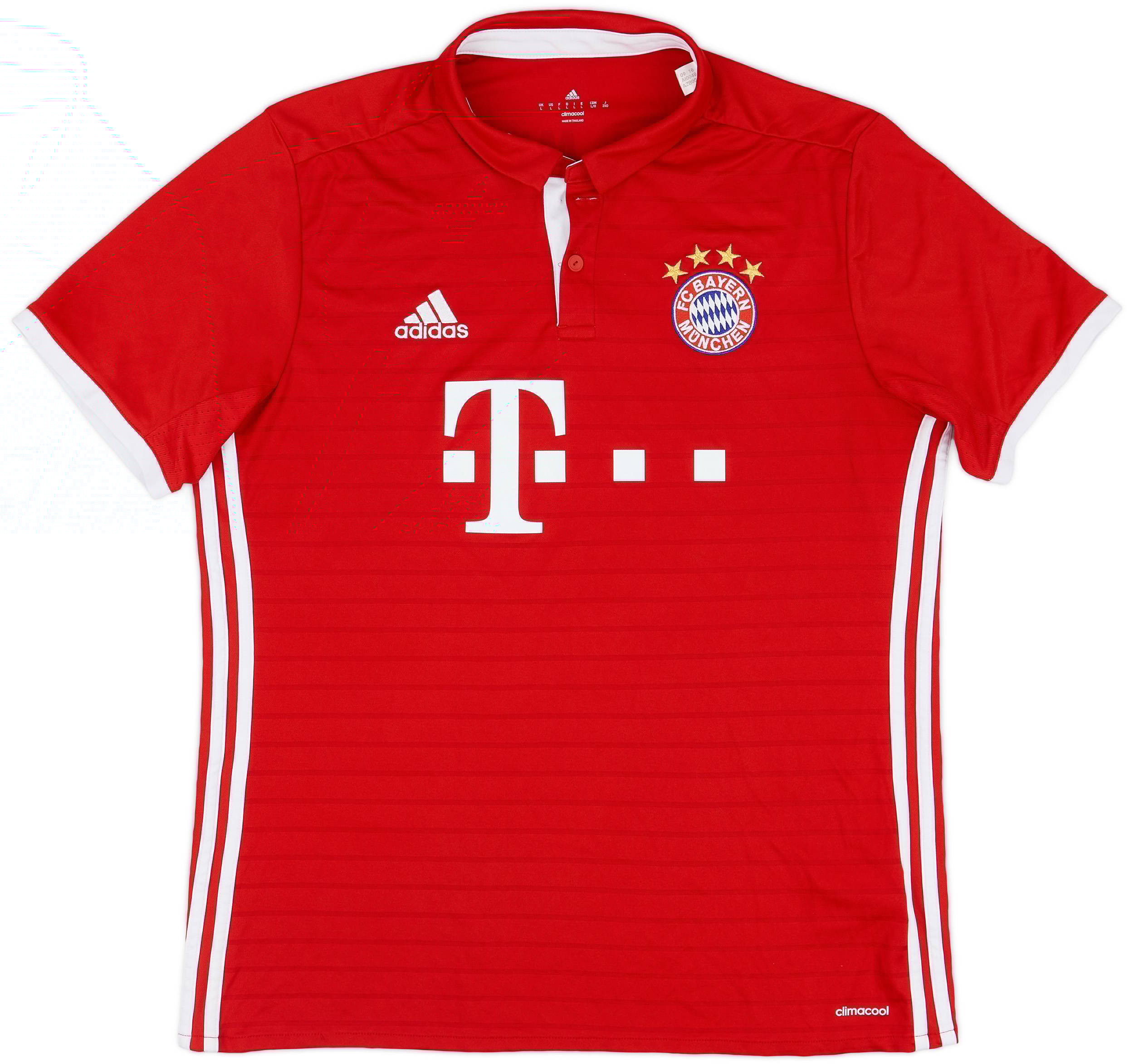 2016-17 Bayern Munich Home Shirt - 8/10 - (L)