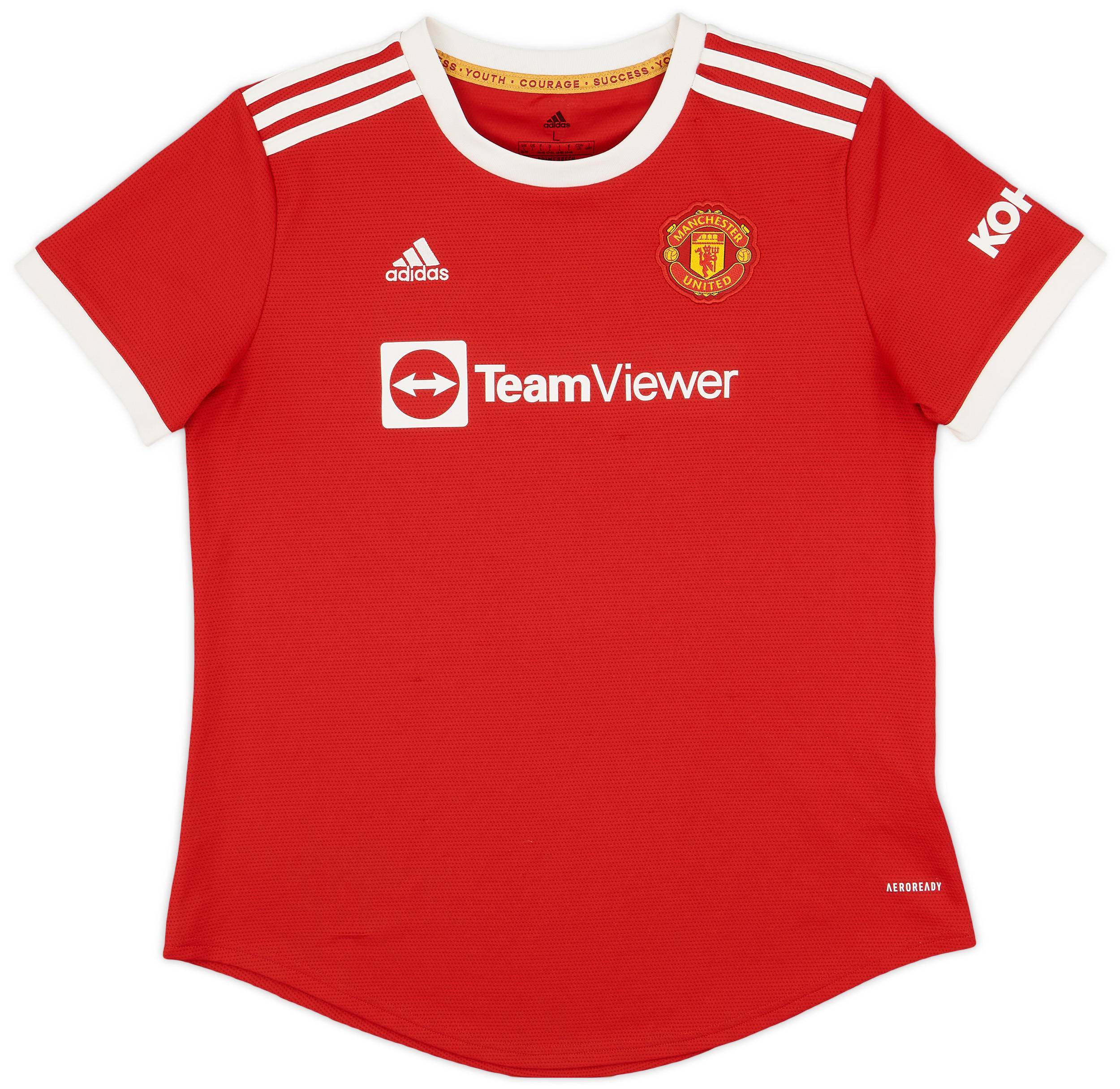 2021-22 Manchester United Home Shirt 9/10 (Women's L)