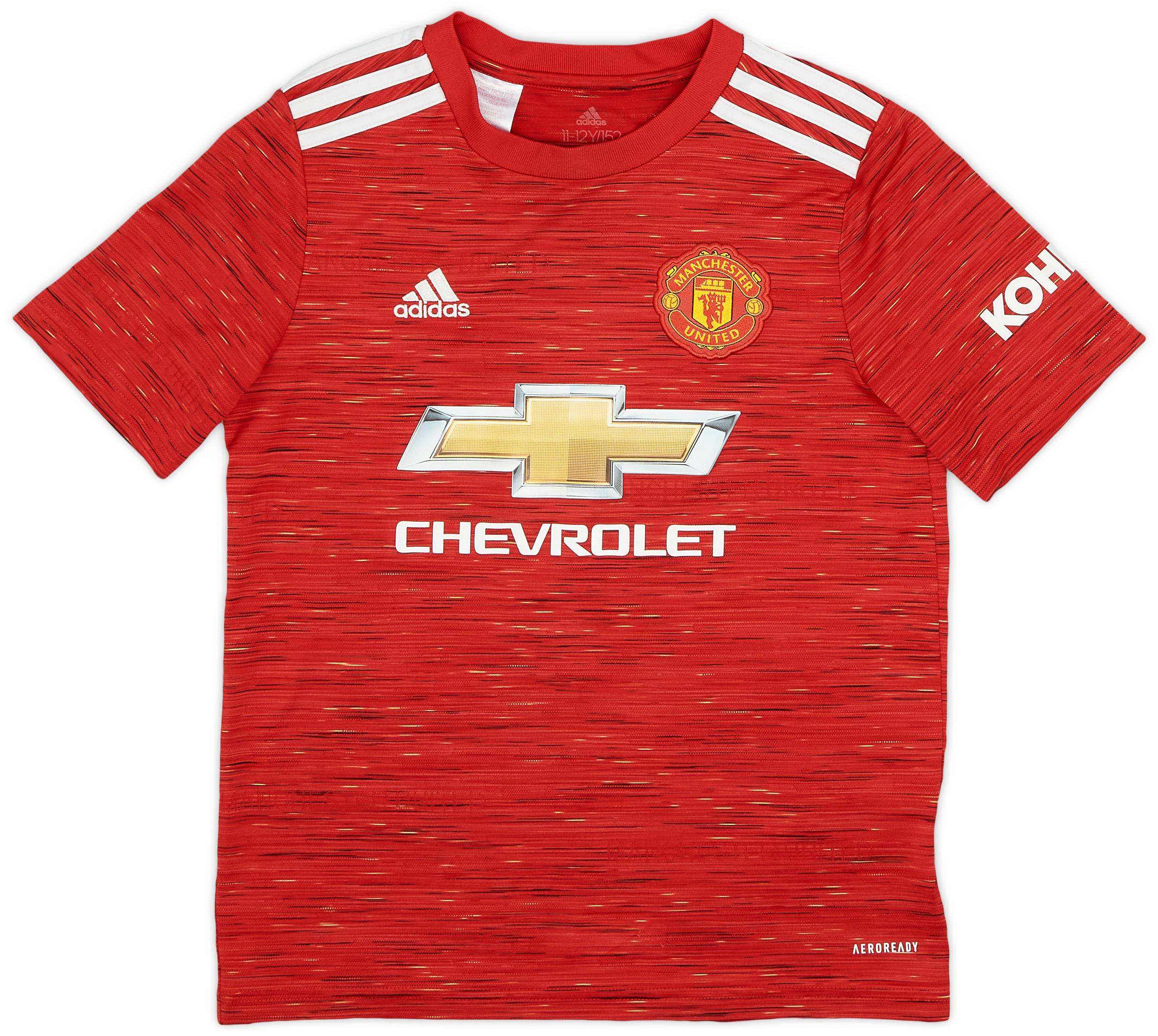 2020-21 Manchester United Home Shirt - 8/10 - (M.Boys)