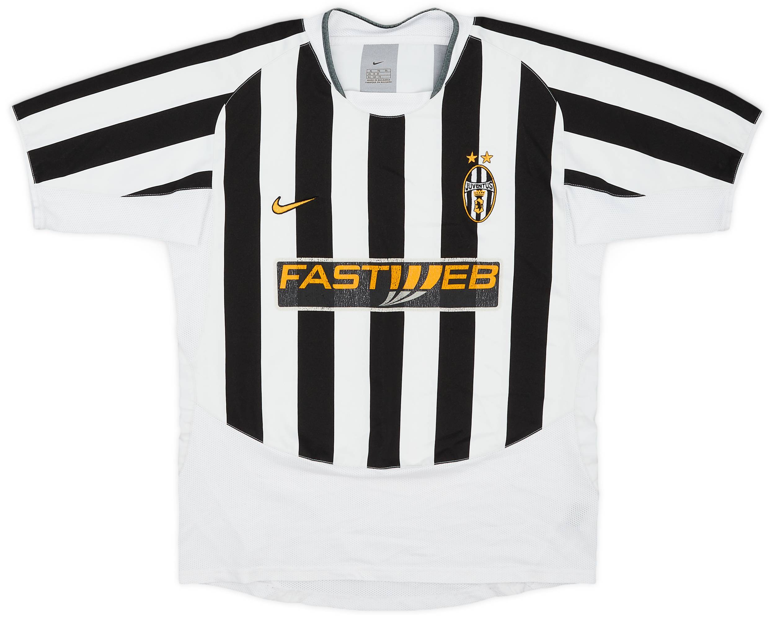 2003-04 Juventus Home Shirt - 7/10 - (XL.Boys)