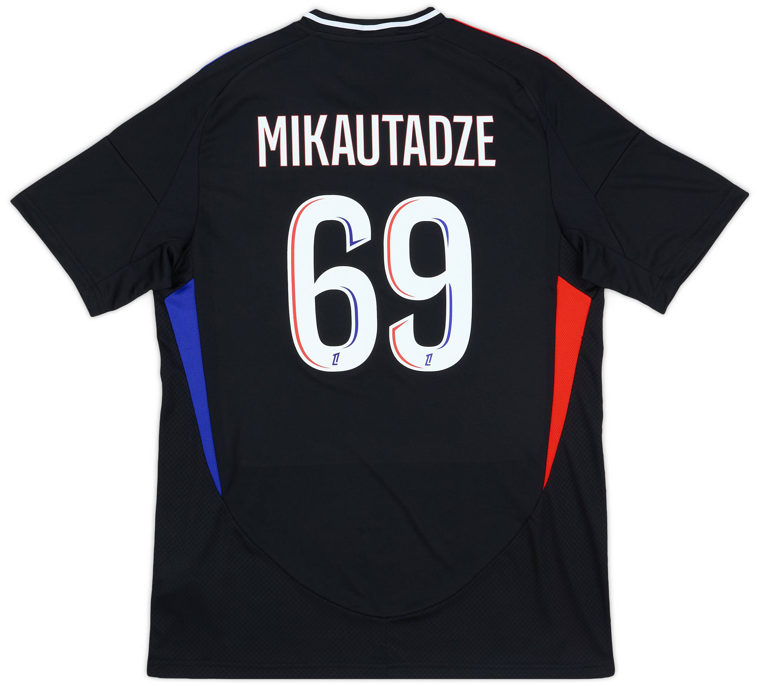 2024-25 Lyon Away Shirt Mikautadze #69