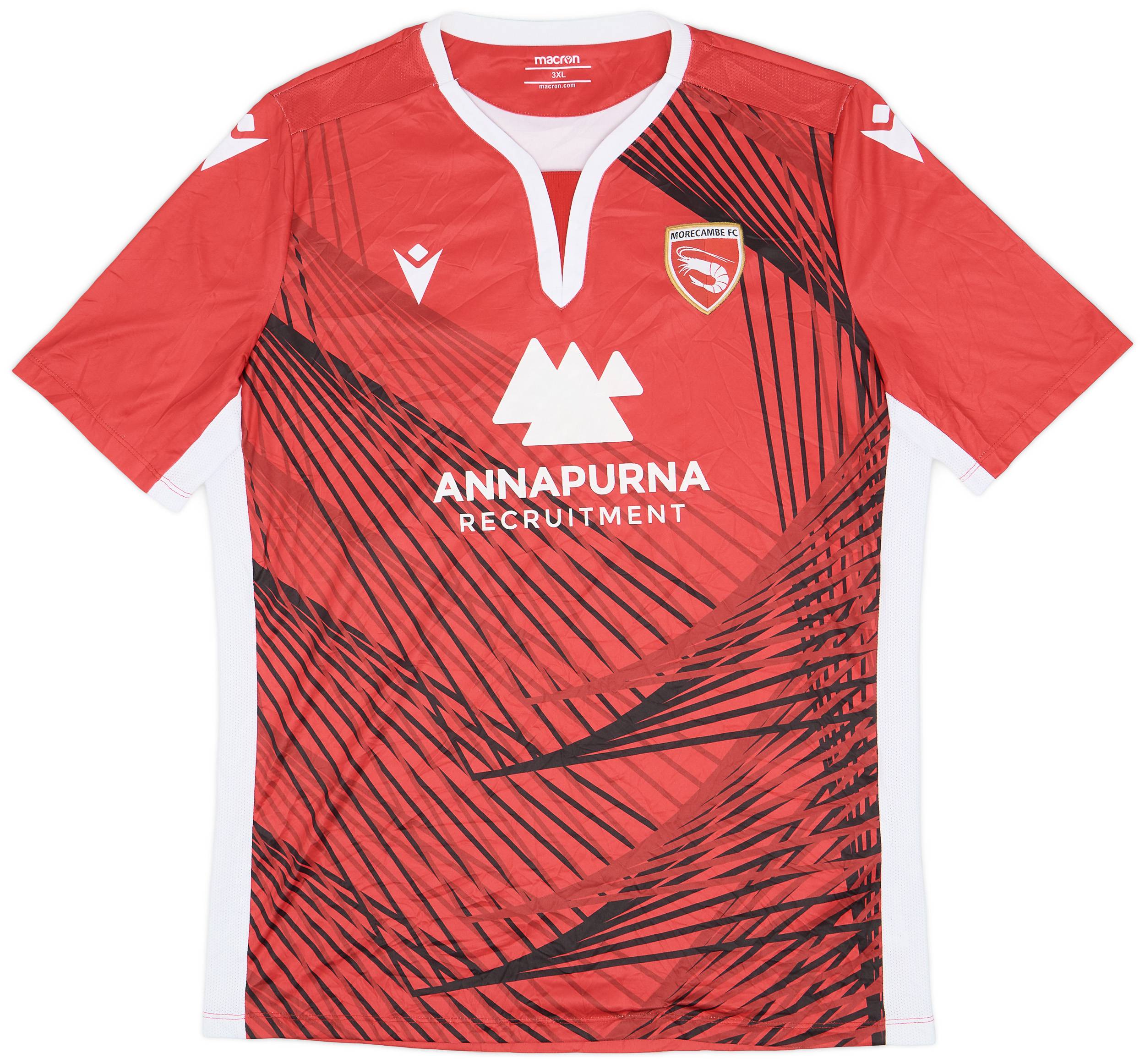 2019-20 Morecambe Home Shirt - 9/10 - (3XL)