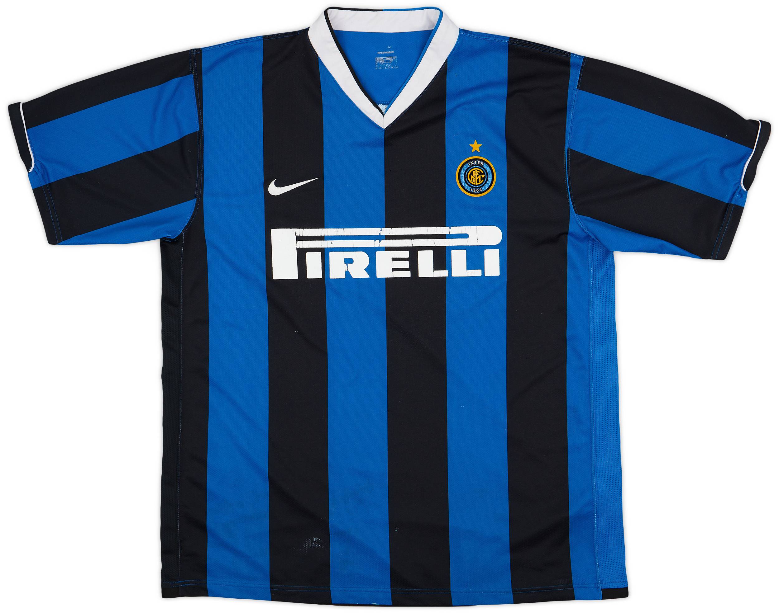 2006-07 Inter Milan Home Shirt - 4/10 - (XL)