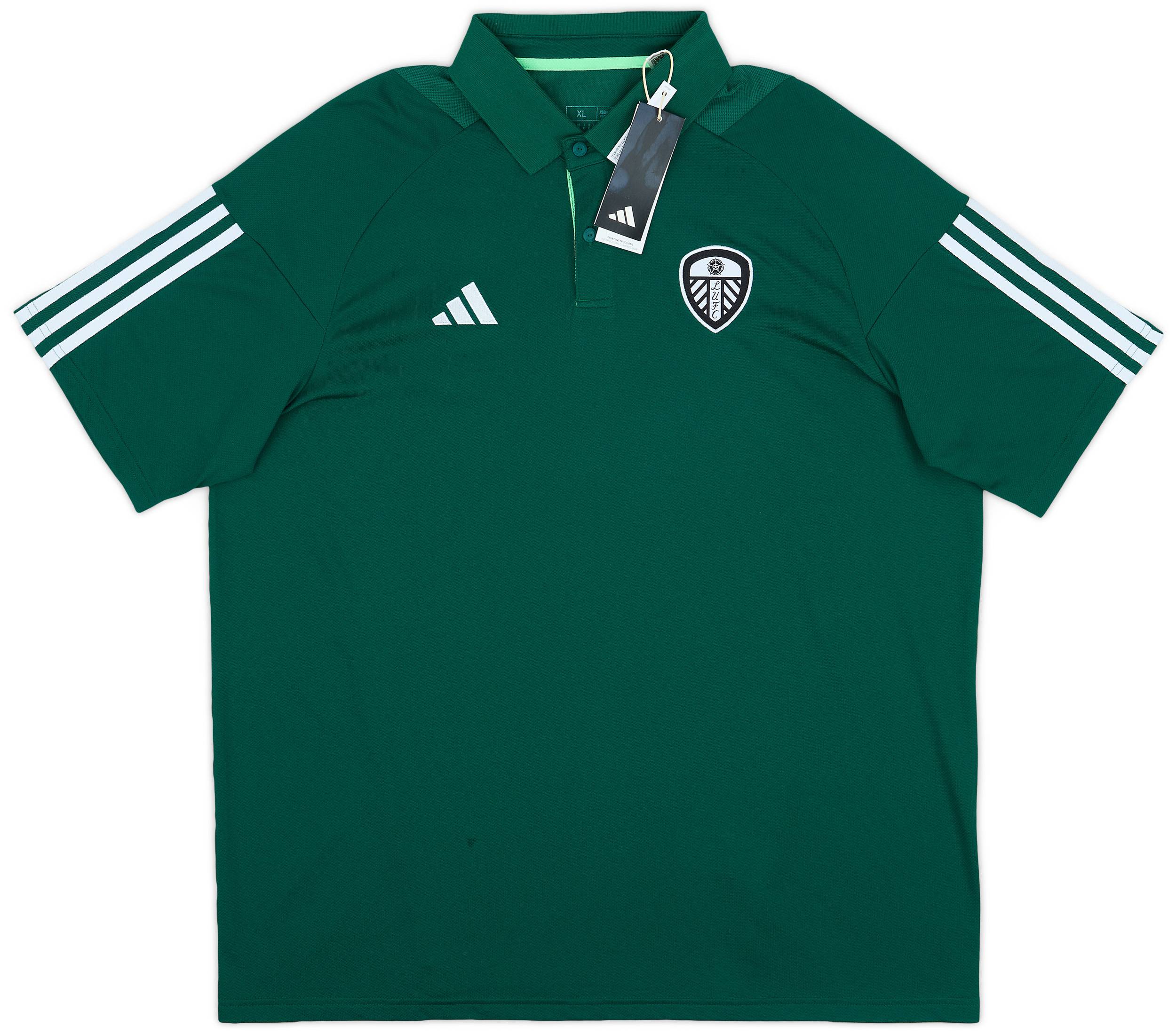2023-24 Leeds United adidas Polo T-Shirt