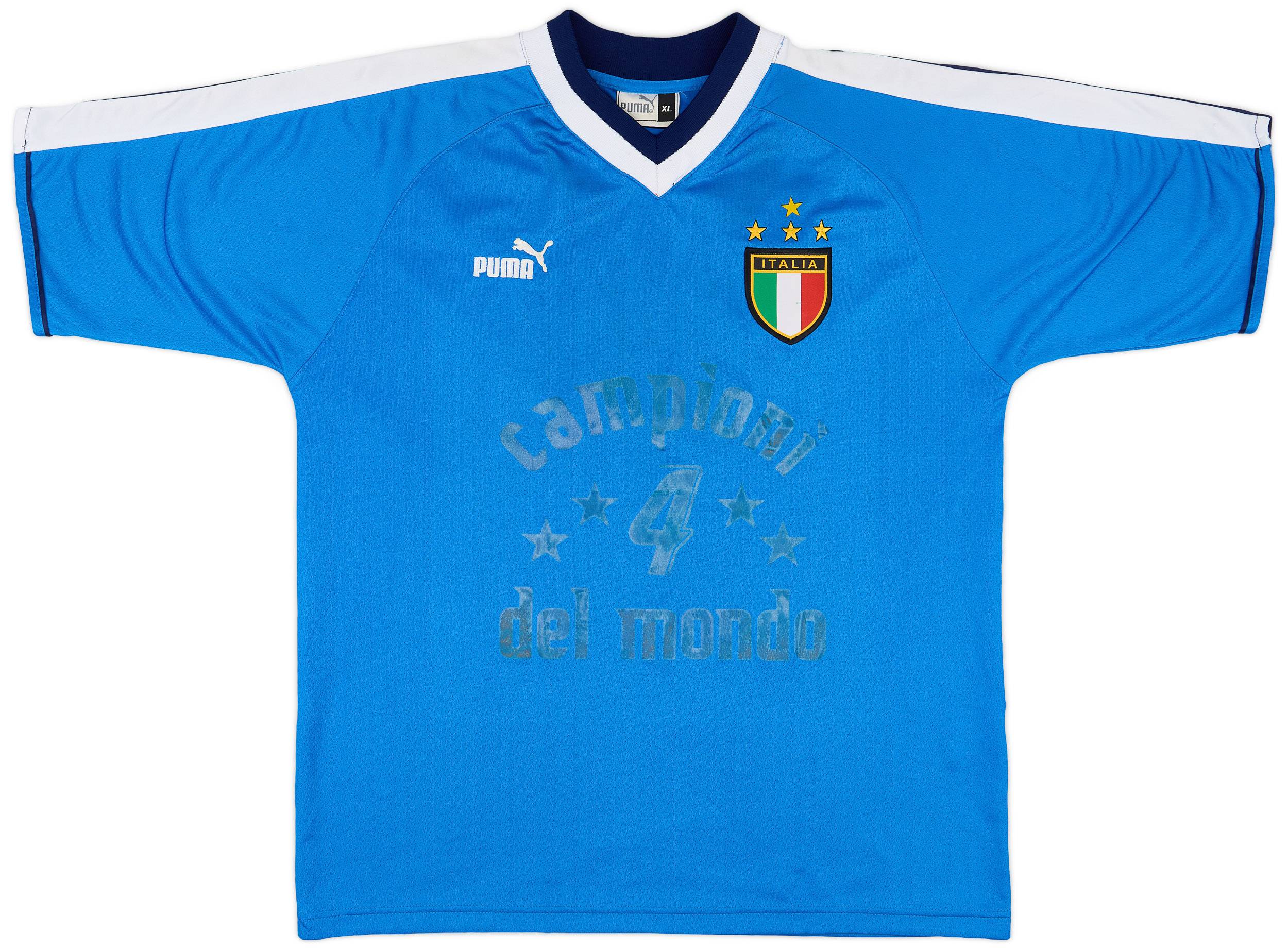 2003-04 Italy Puma Training Shirt - 4/10 - (XL)
