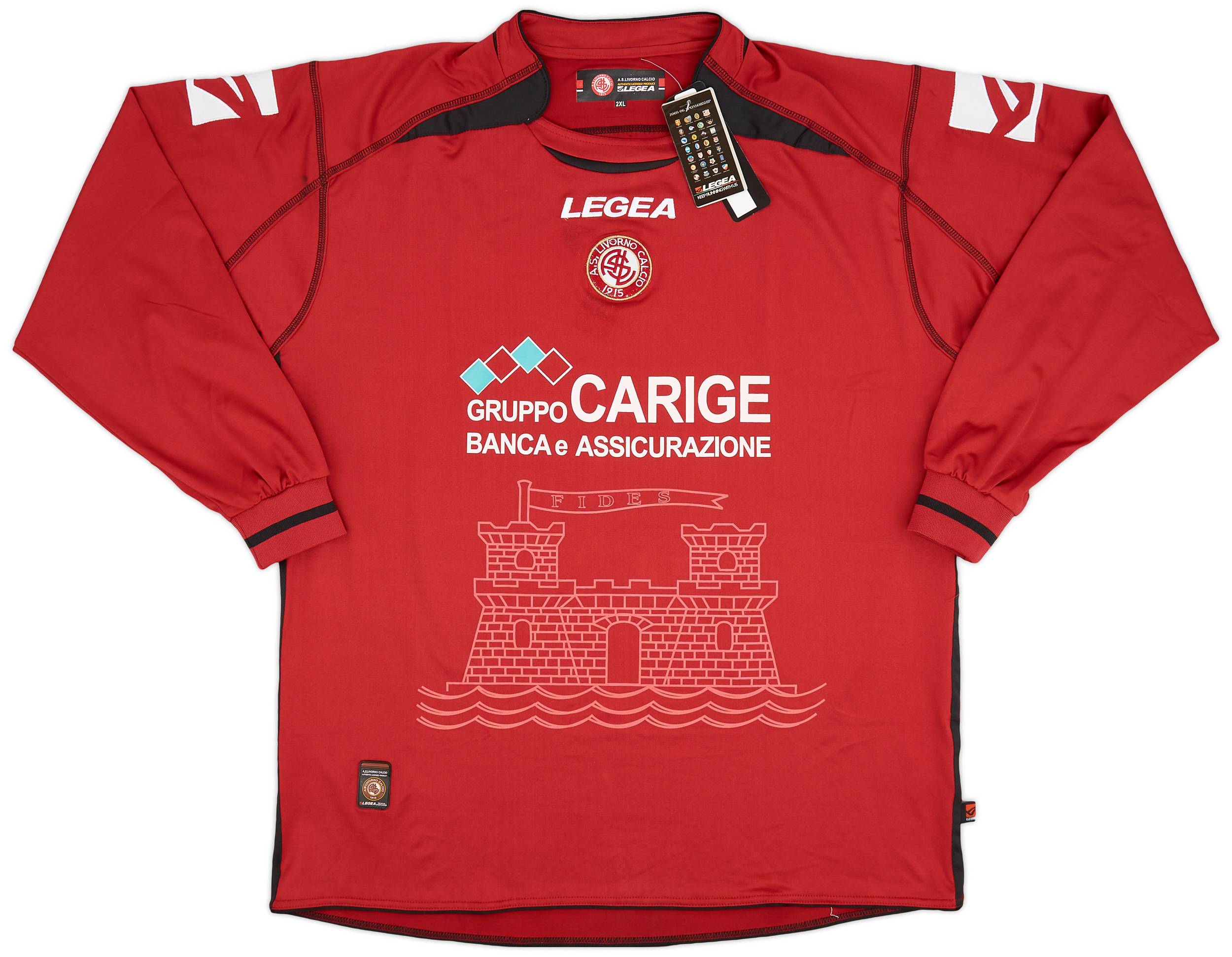 2006-07 Livorno Home L/S Shirt (XXL)