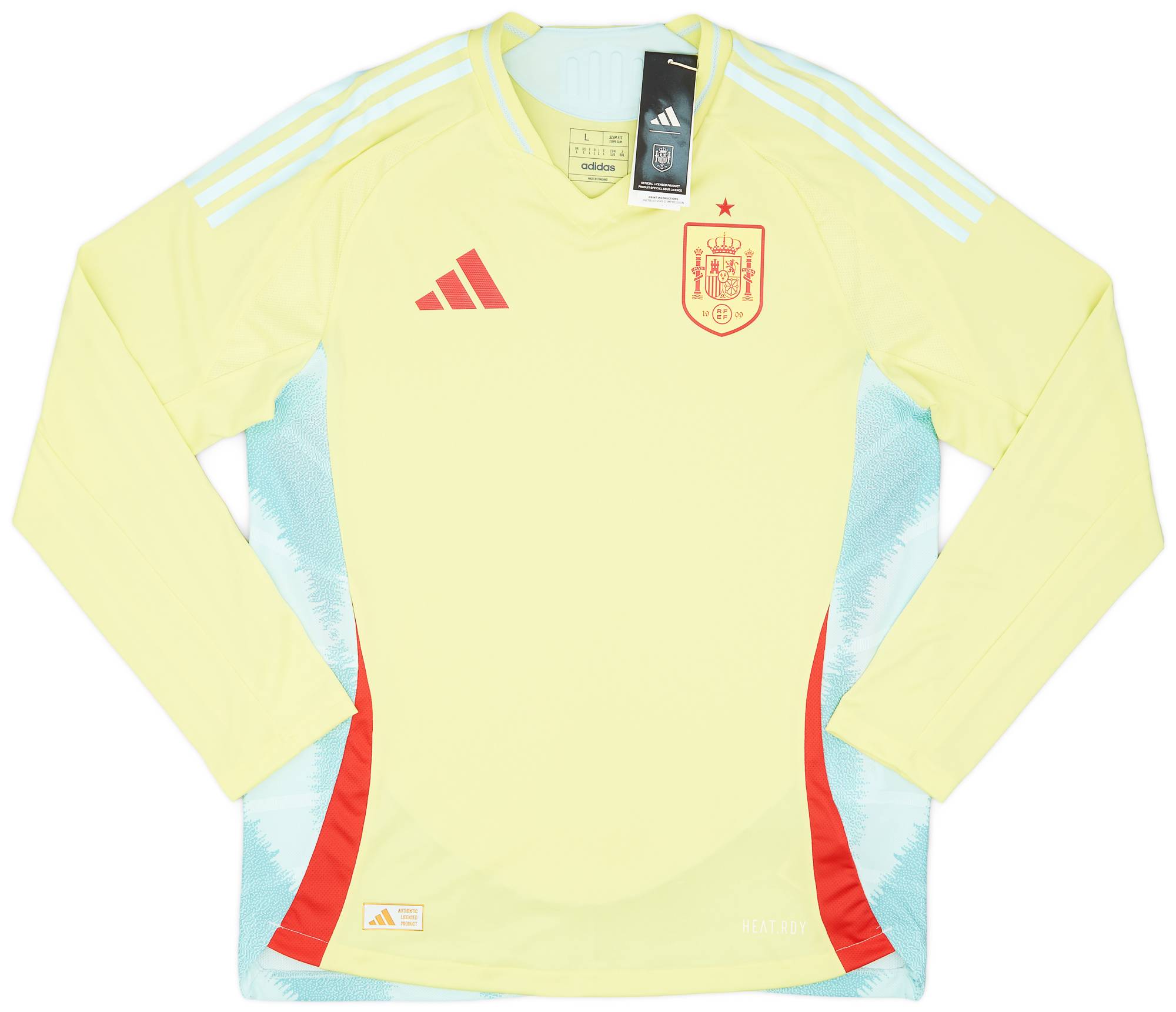 2024-25 Spain Authentic Away L/S Shirt