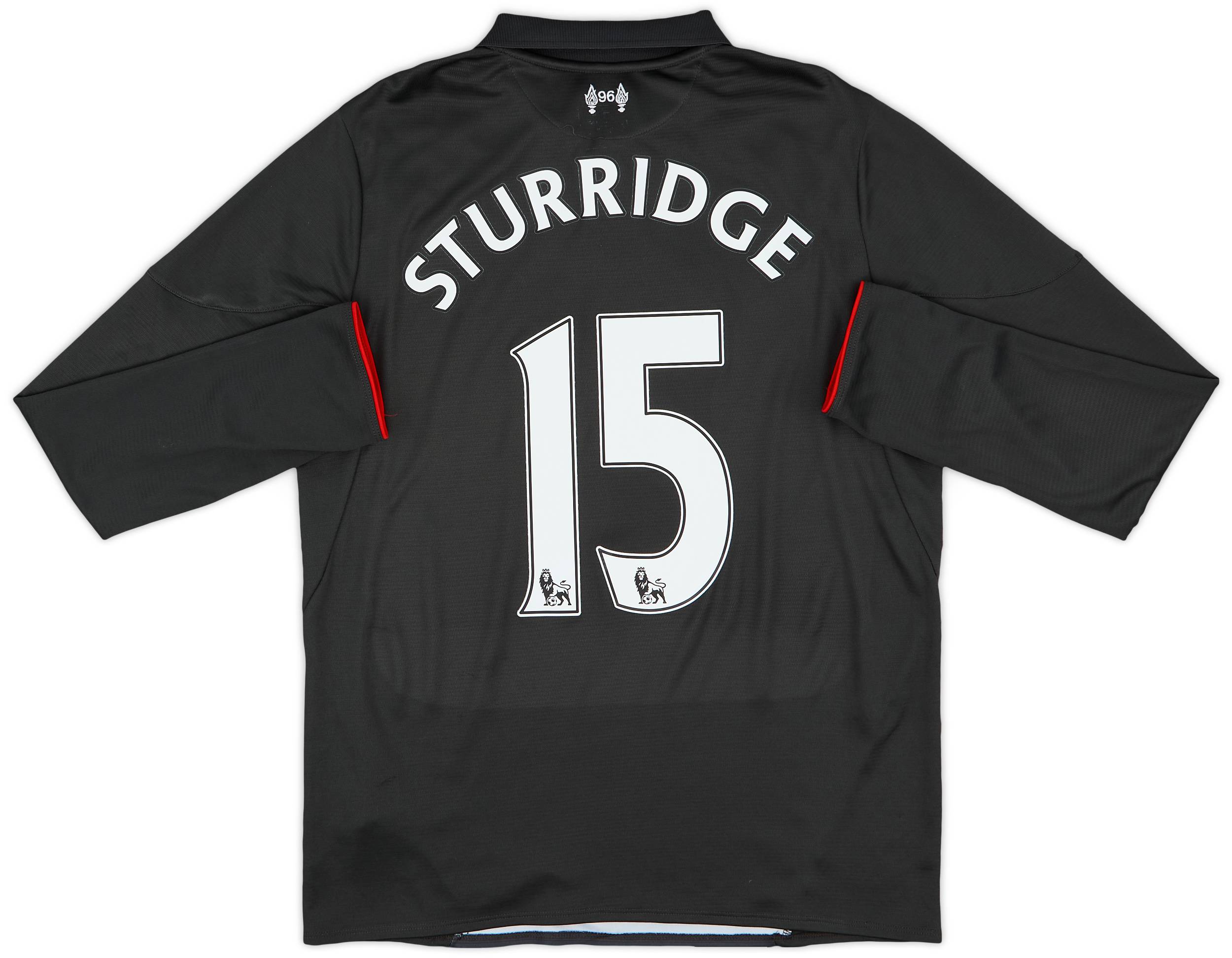 2015-16 Liverpool Third L/S Shirt Sturridge #15 - 8/10 - (S)